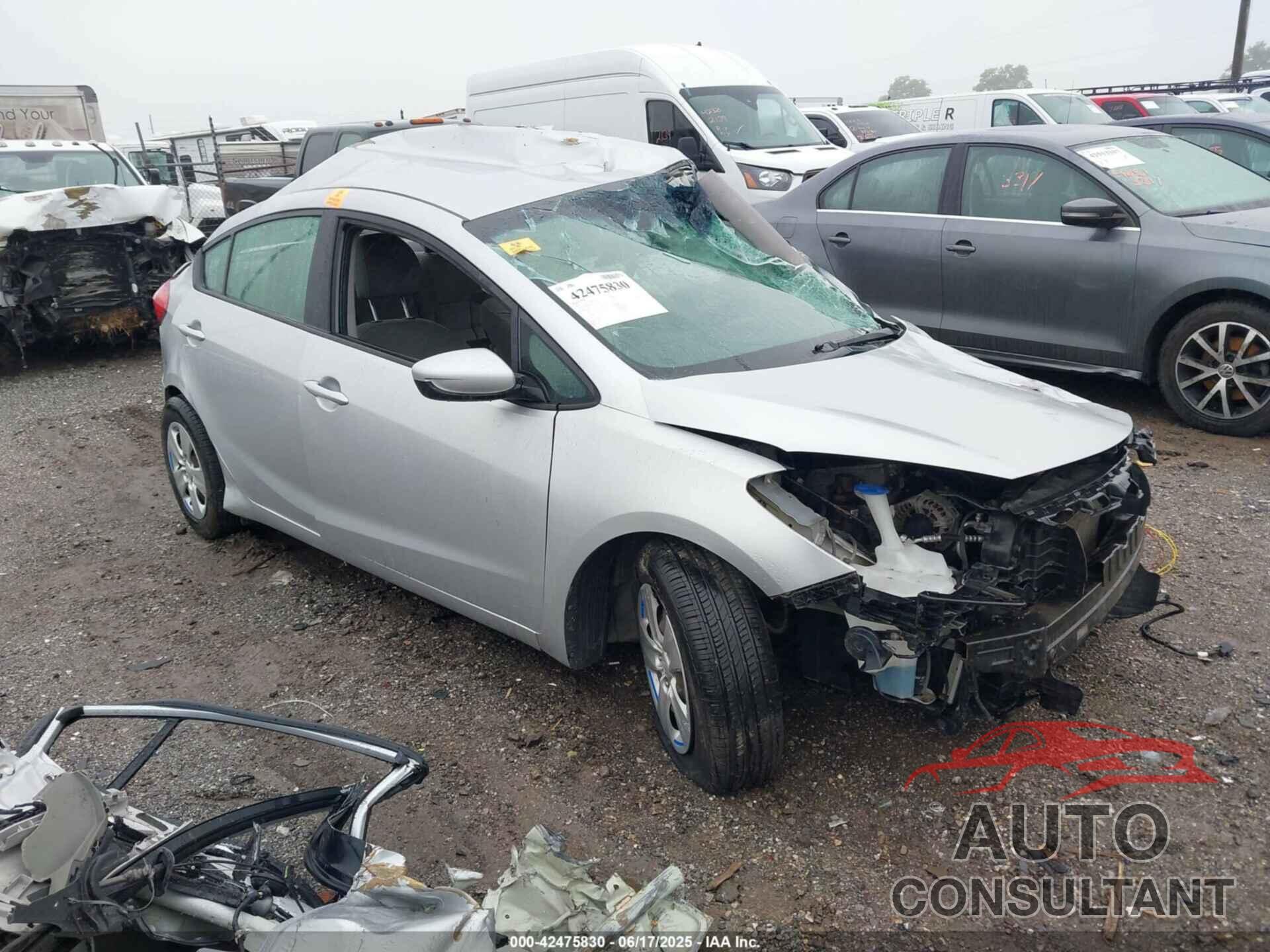 KIA FORTE 2016 - KNAFK4A69G5531464