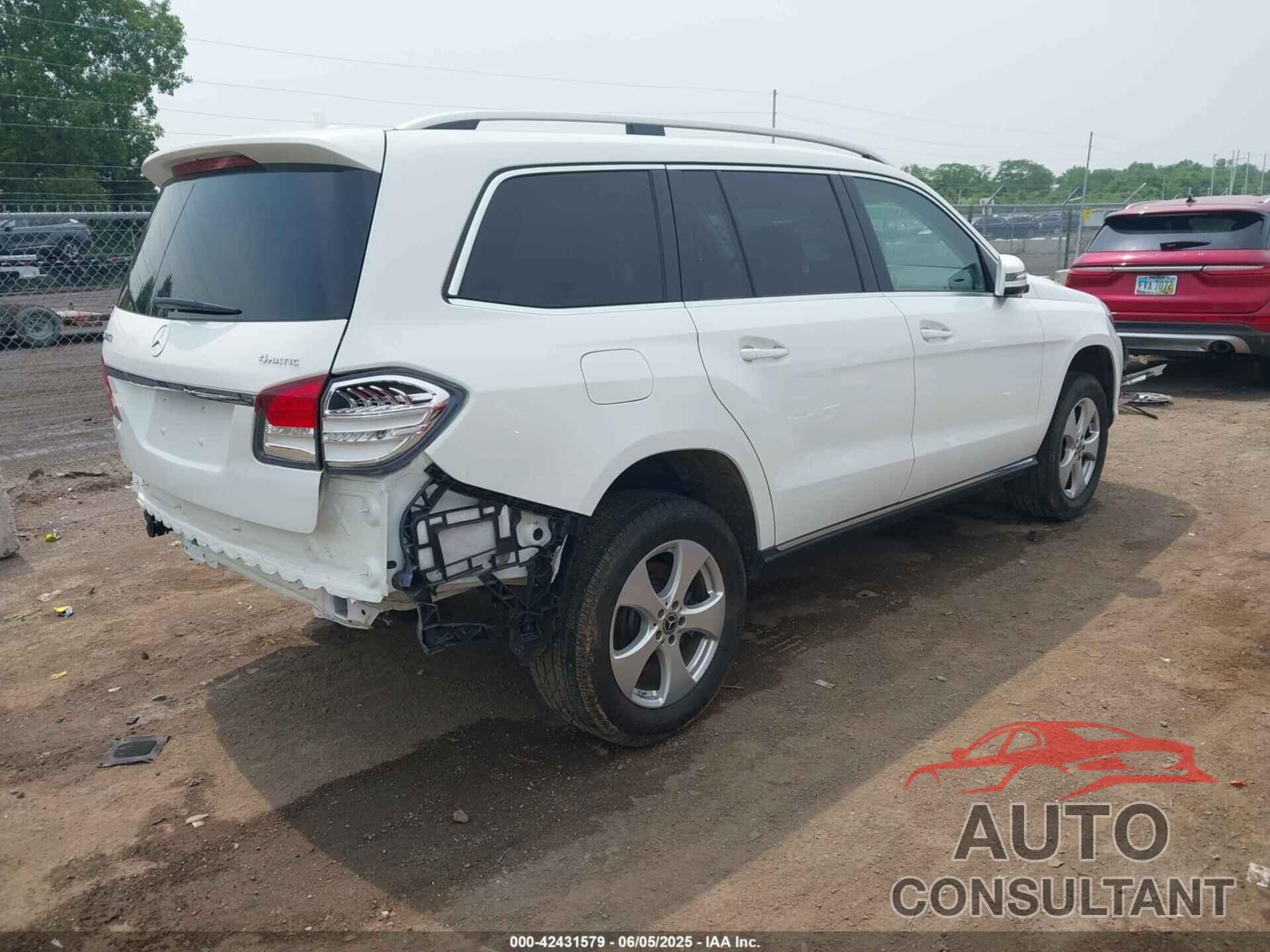 MERCEDES-BENZ GLS 450 2018 - 4JGDF6EE2JB023644