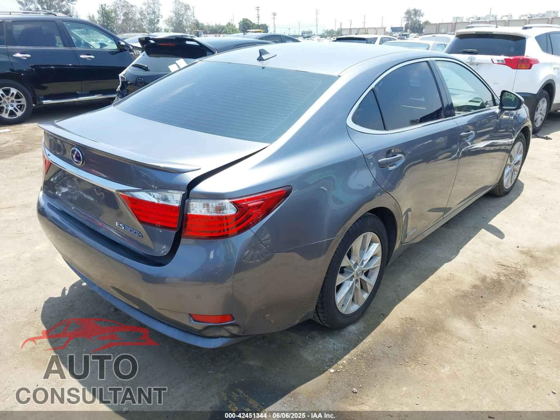 LEXUS ES 300H 2014 - JTHBW1GG4E2072376