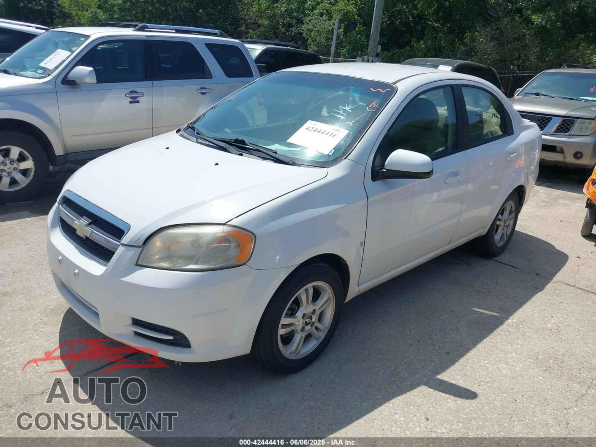 CHEVROLET AVEO 2011 - KL1TD5DE7BB257725