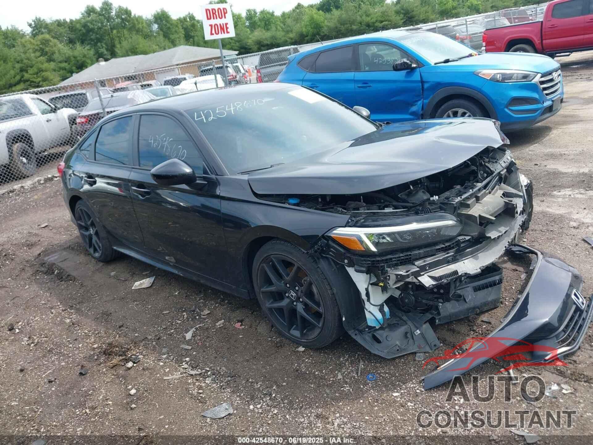 HONDA CIVIC 2022 - 2HGFE2F5XNH537165