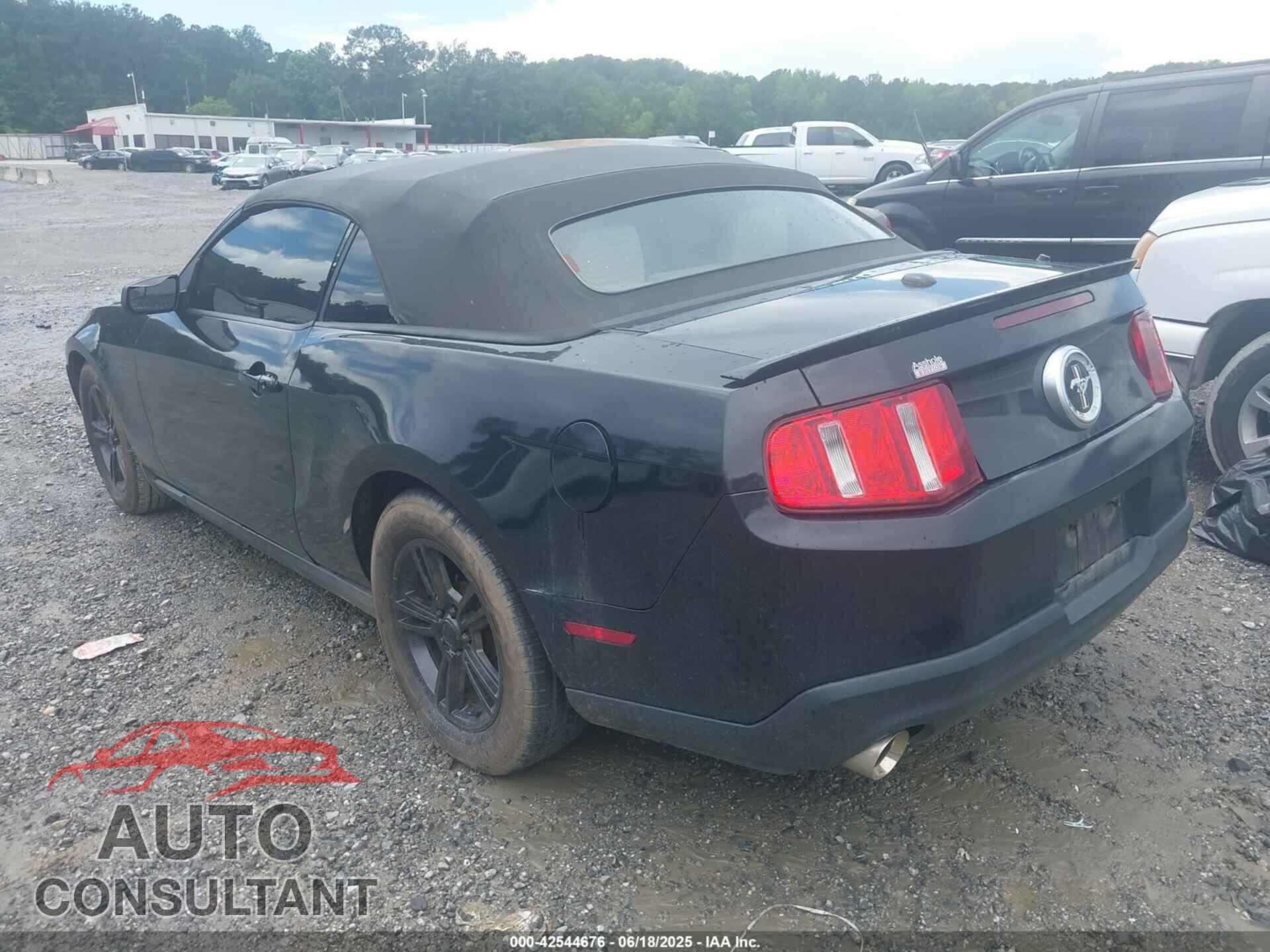 FORD MUSTANG 2012 - 1ZVBP8EM4C5286812