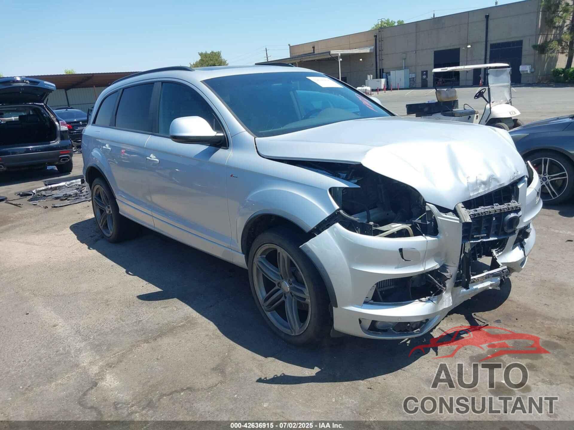 AUDI Q7 2013 - WA1WMAFE0DD011502