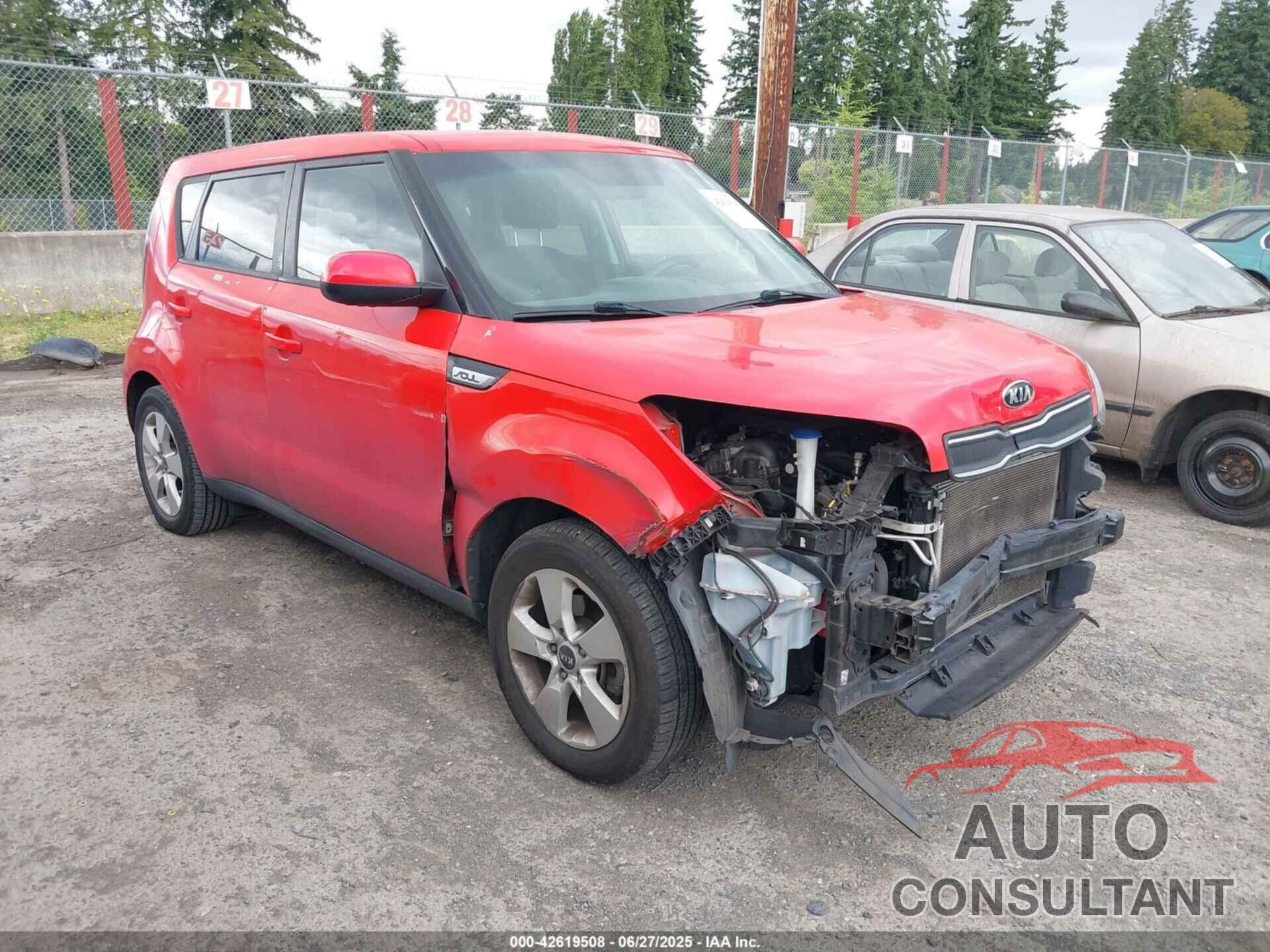 KIA SOUL 2019 - KNDJN2A26K7648826