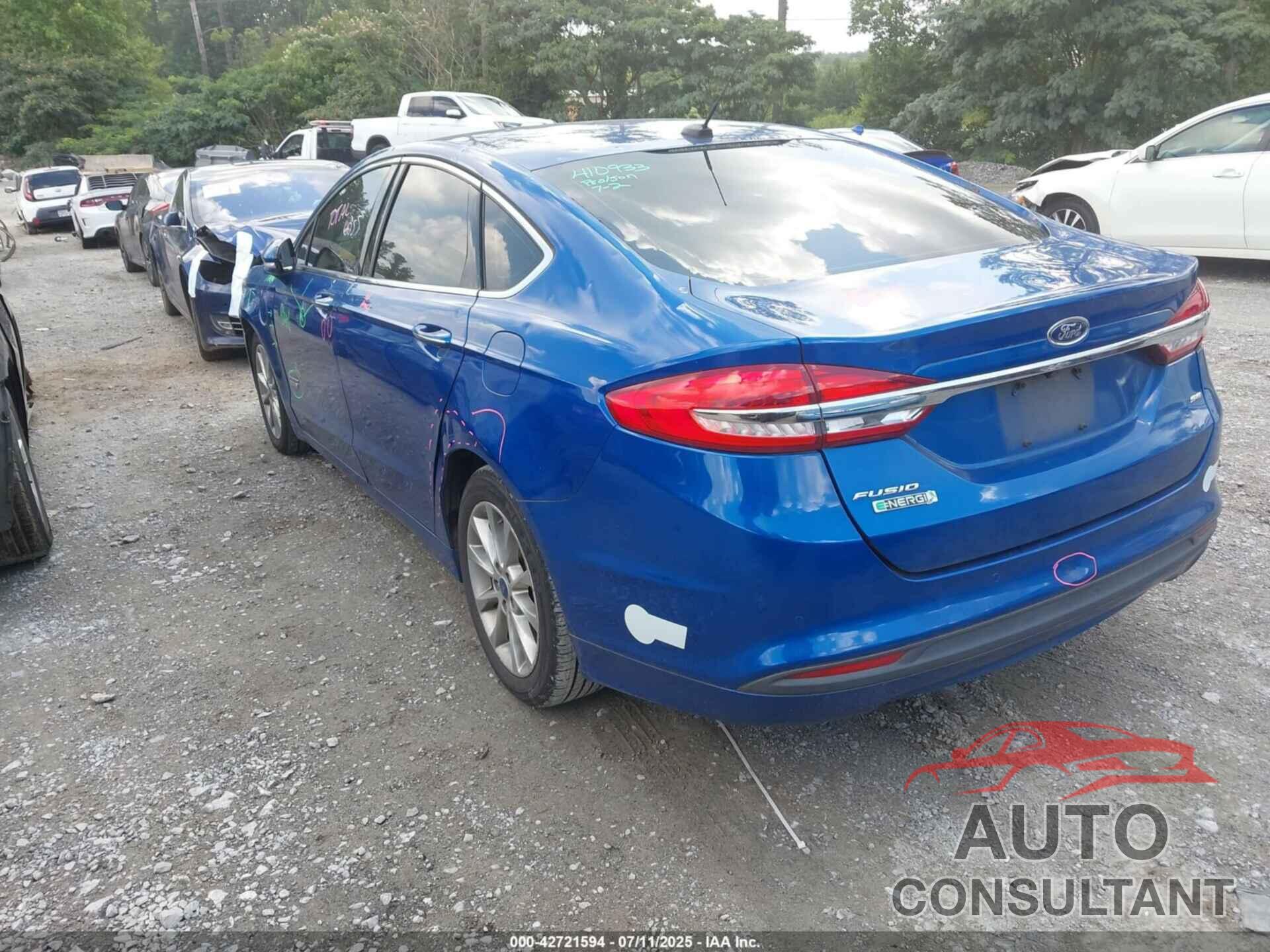 FORD FUSION ENERGI 2017 - 3FA6P0PUXHR354432