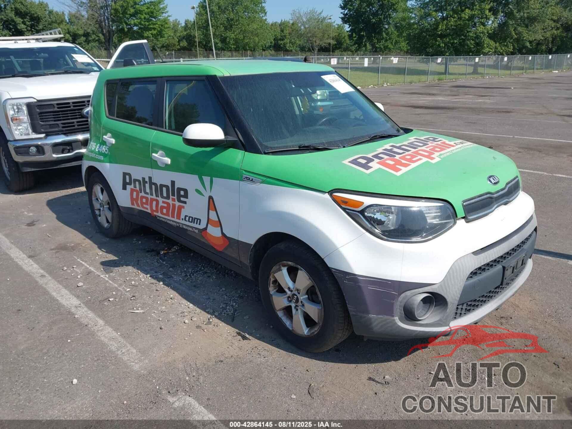 KIA SOUL 2019 - KNDJN2A22K7004434