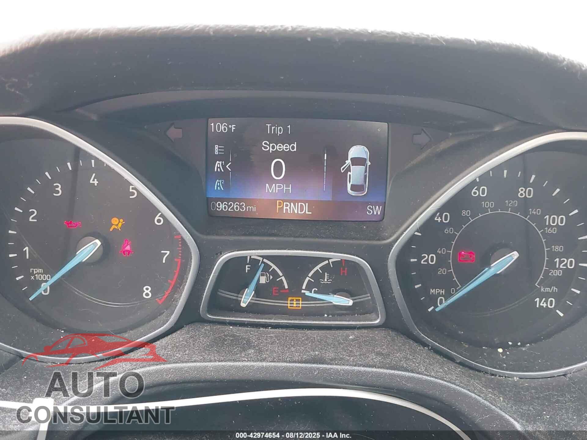 FORD FOCUS 2017 - 1FADP3F29HL263322