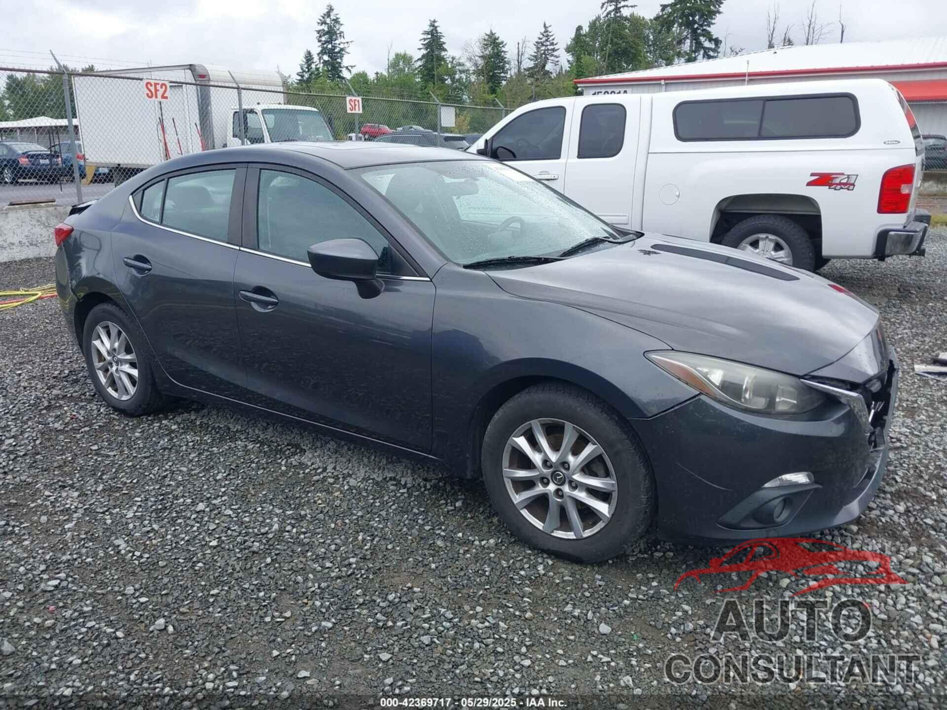 MAZDA MAZDA3 2015 - JM1BM1W75F1246438