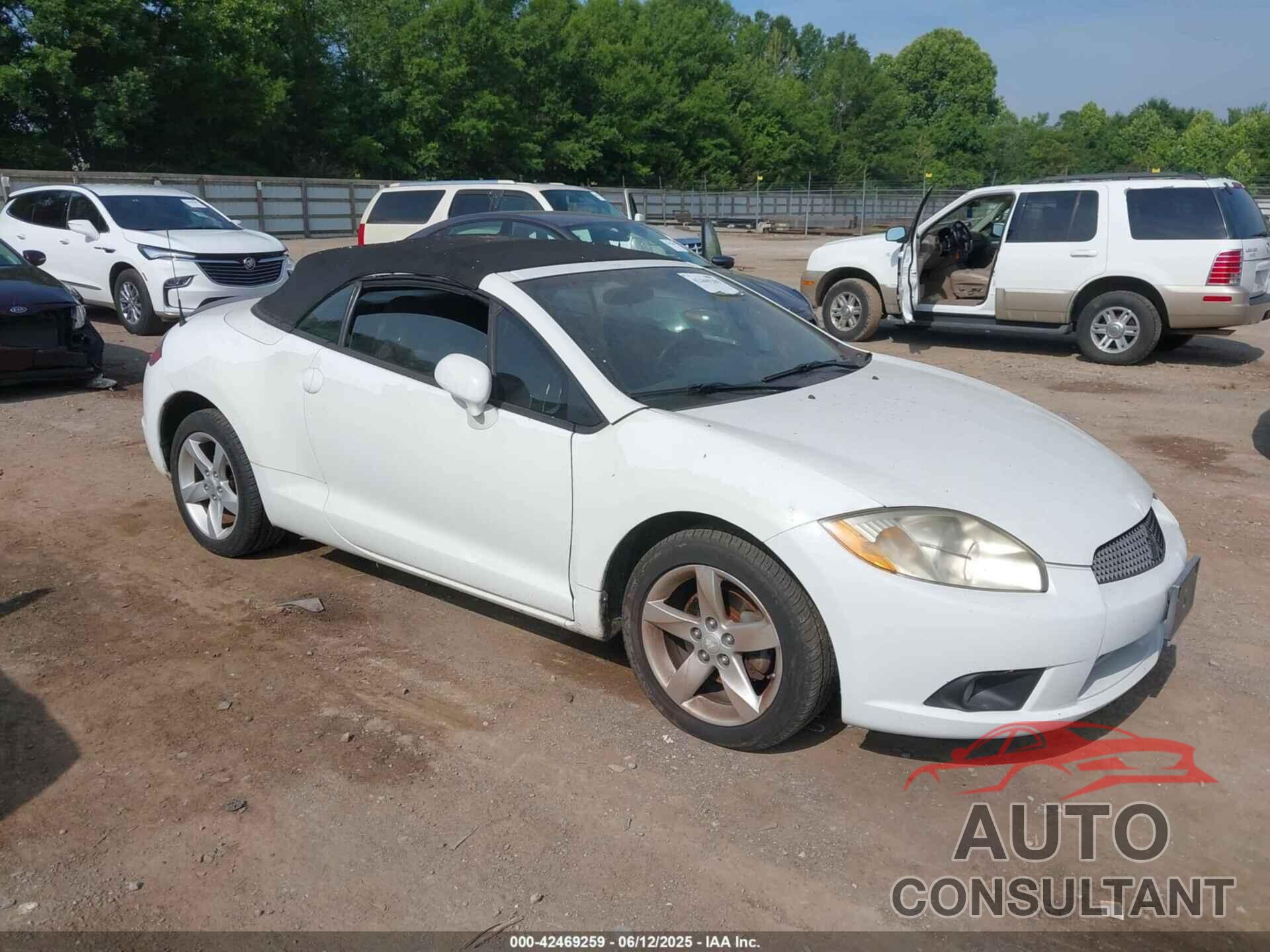 MITSUBISHI ECLIPSE SPYDER 2009 - 4A3AL25F49E011729
