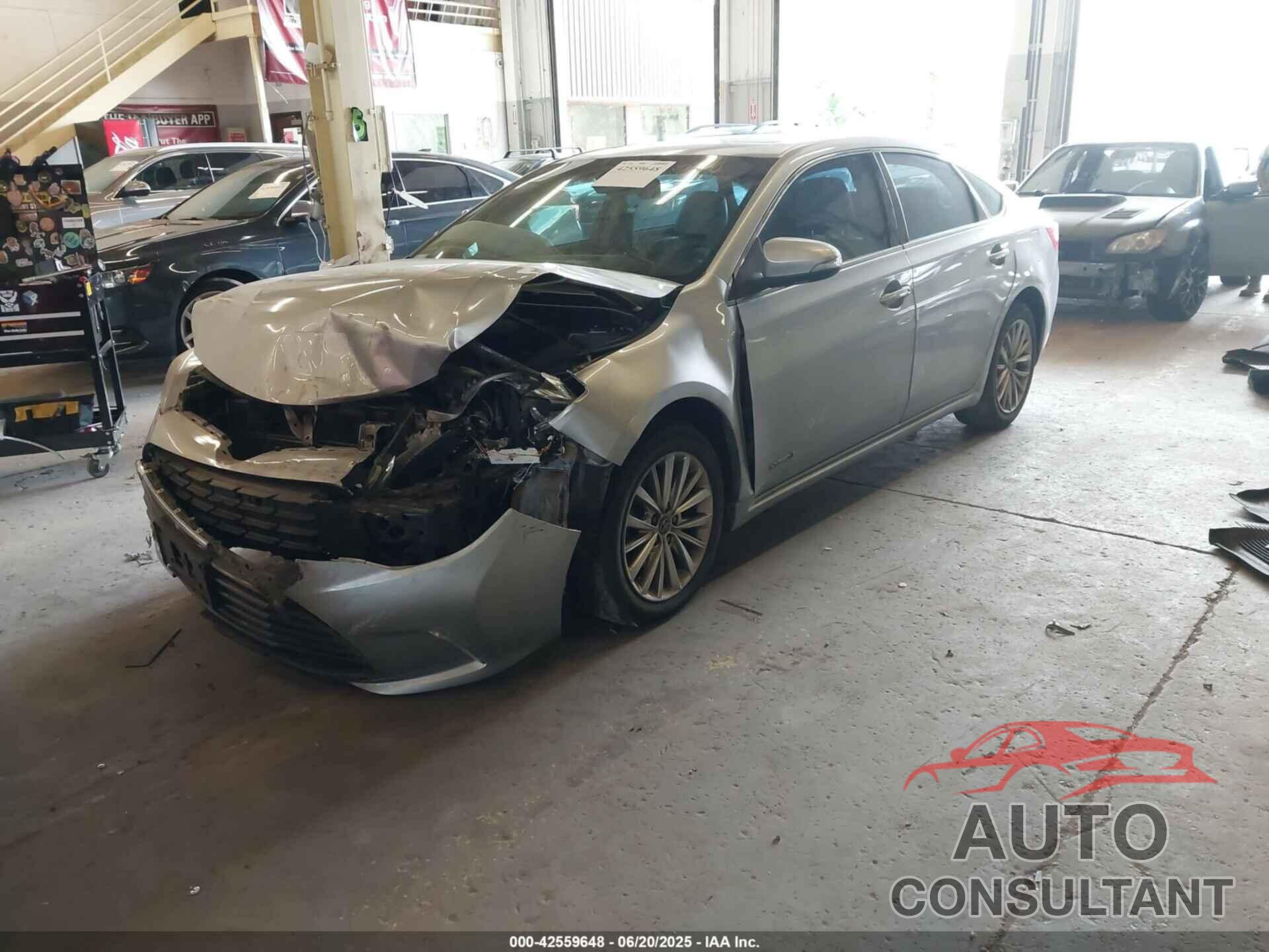 TOYOTA AVALON HYBRID 2017 - 4T1BD1EB6HU058952