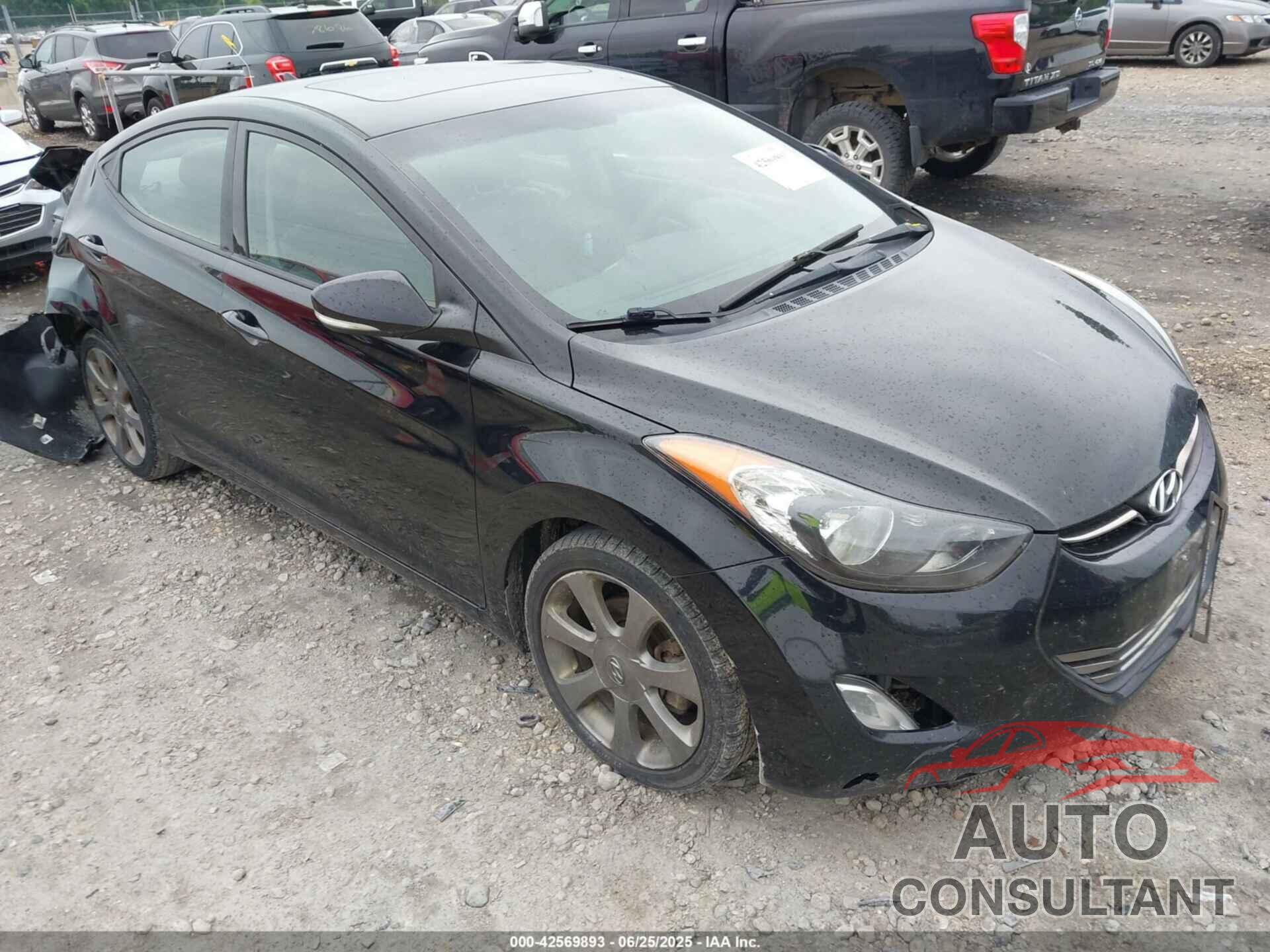 HYUNDAI ELANTRA 2013 - 5NPDH4AE0DH224597