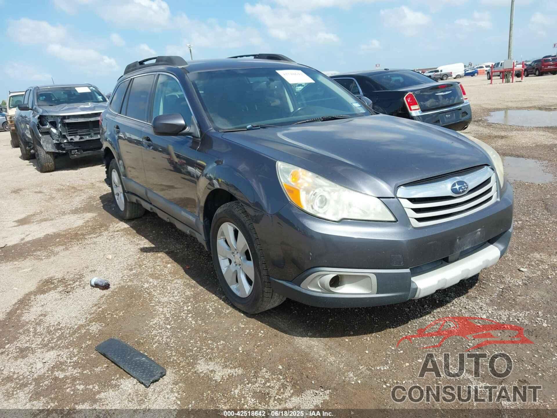 SUBARU OUTBACK 2011 - 4S4BRBJCXB3408408