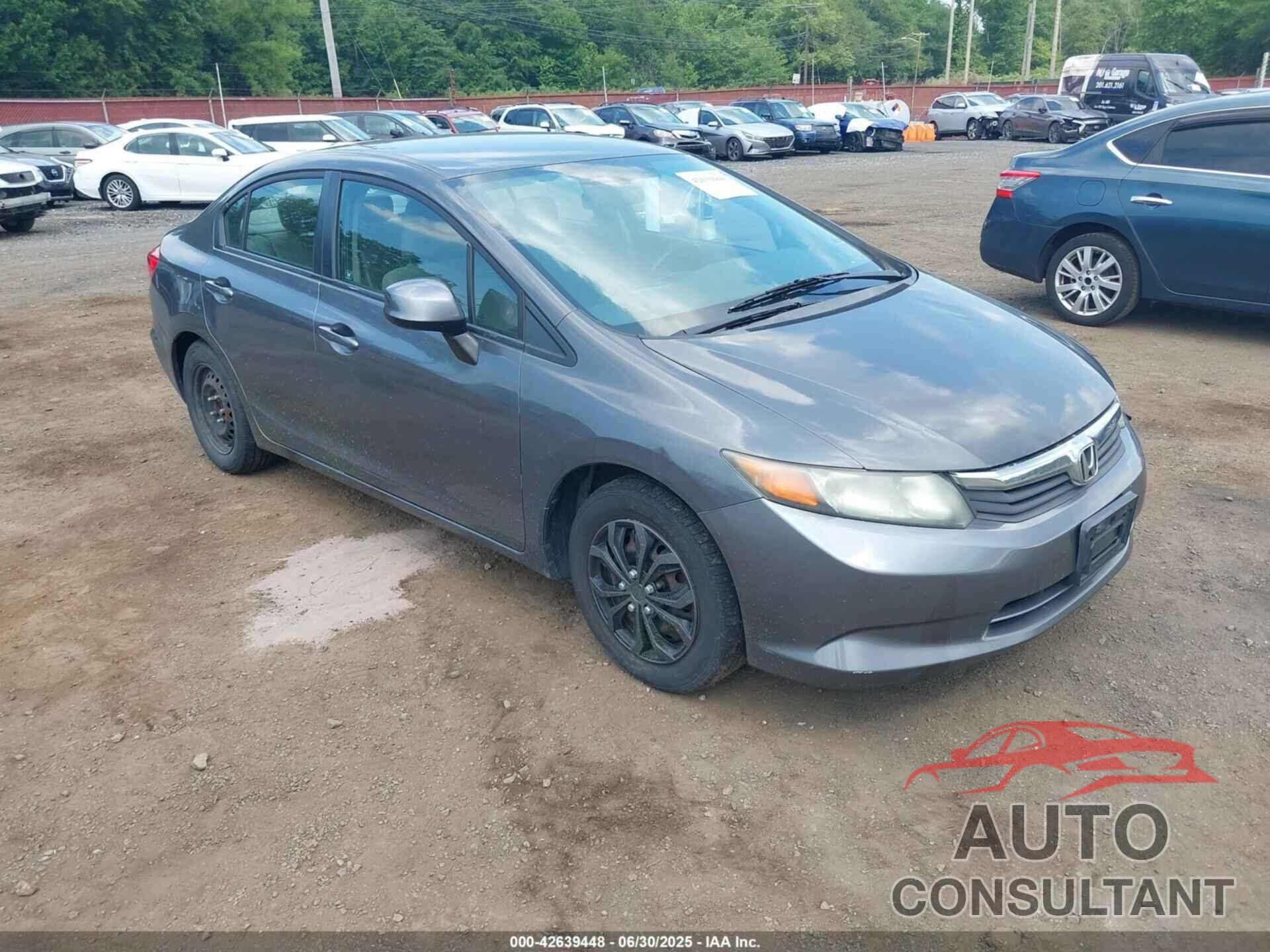 HONDA CIVIC 2012 - 2HGFB2E50CH514811