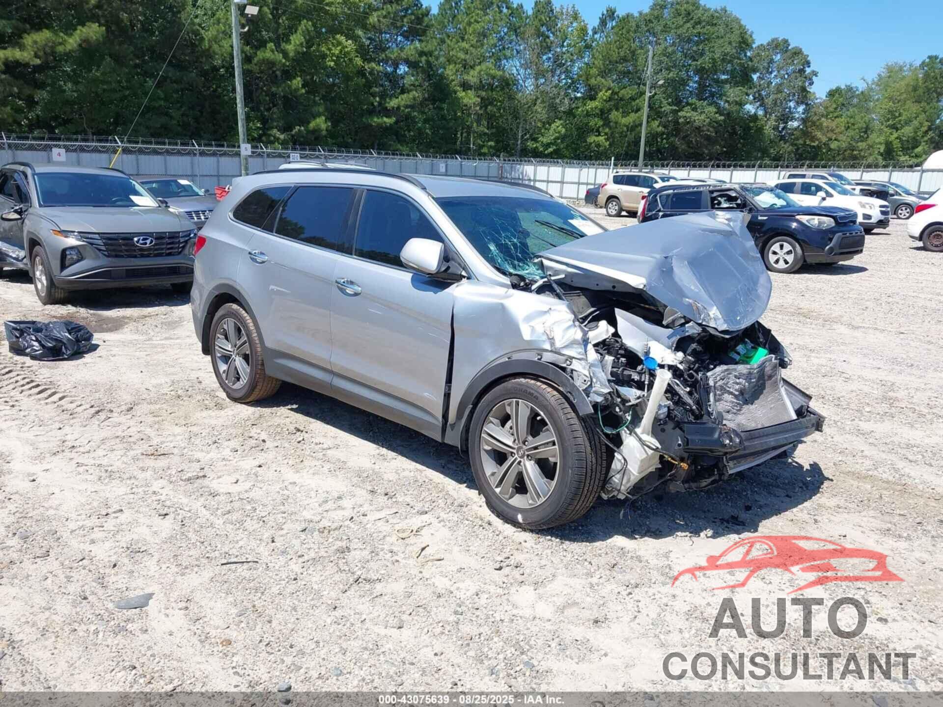 HYUNDAI SANTA FE 2015 - KM8SN4HF4FU113618