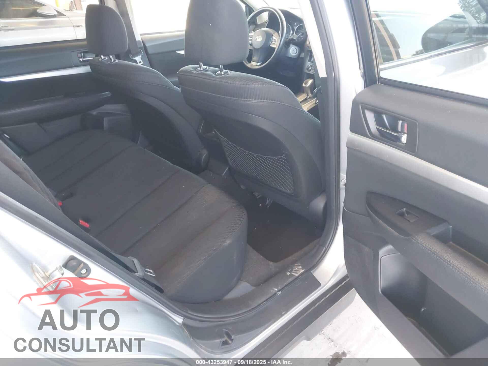 SUBARU OUTBACK 2012 - 4S4BRBCC0C3219040