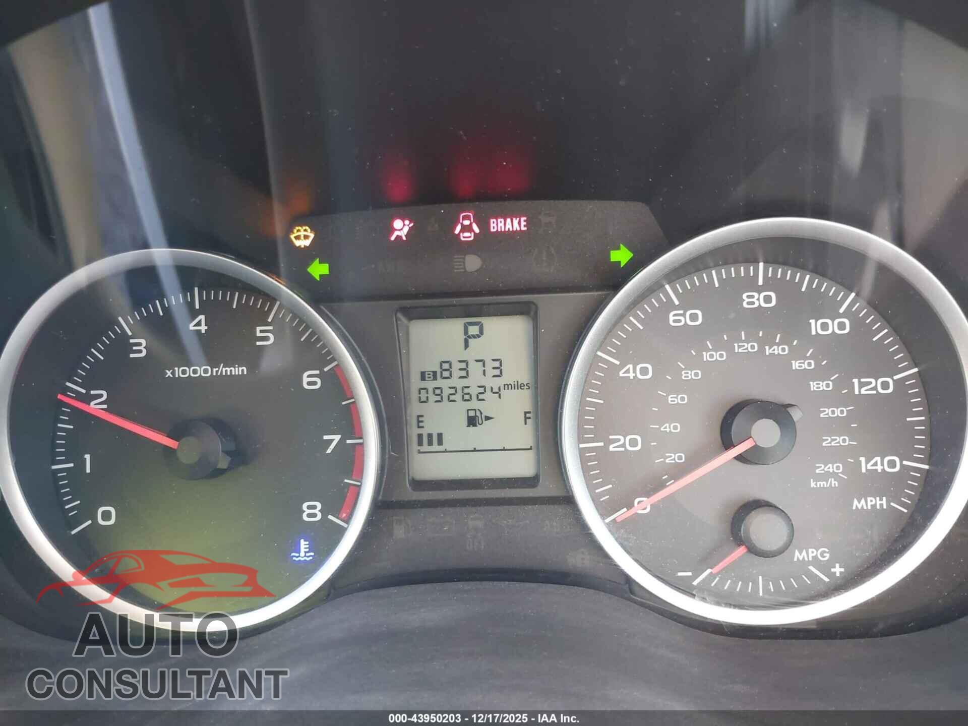 SUBARU FORESTER 2014 - JF2SJAAC7EH476342