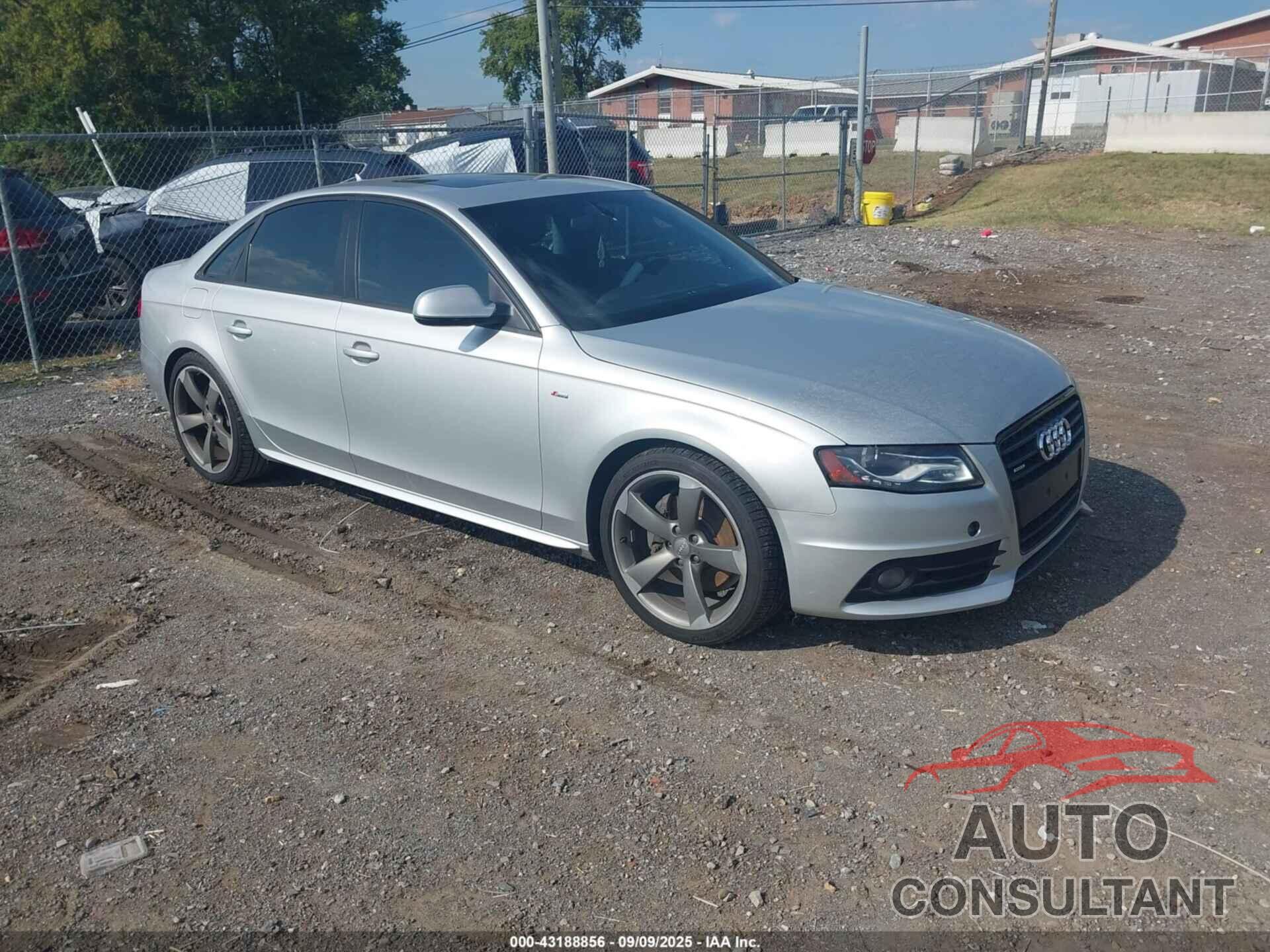 AUDI A4 2012 - WAUKFAFL4CN015653