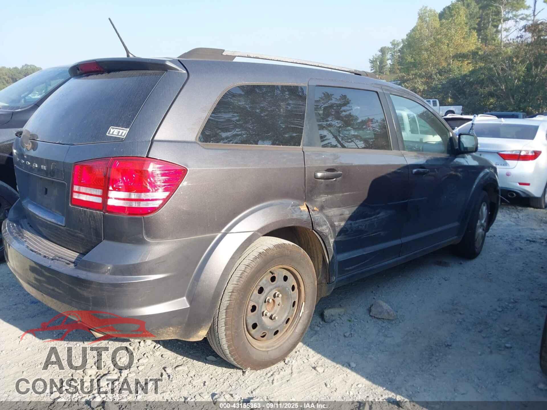 DODGE JOURNEY 2017 - 3C4PDCAB4HT694856