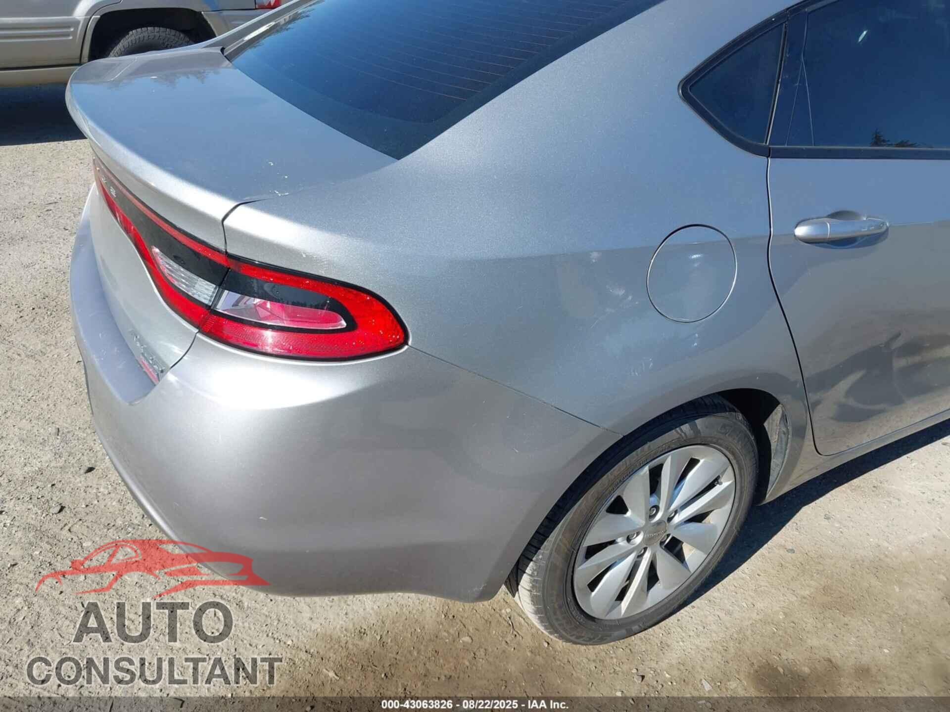 DODGE DART 2014 - 1C3CDFDH7ED768356