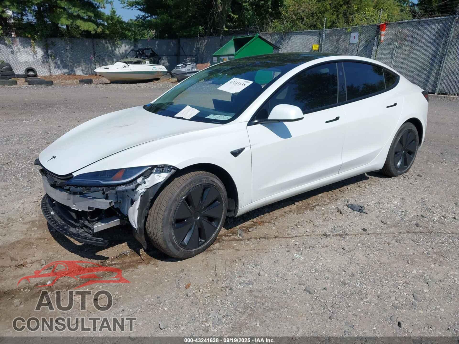 TESLA MODEL 3 2025 - 5YJ3E1EA6SF892829