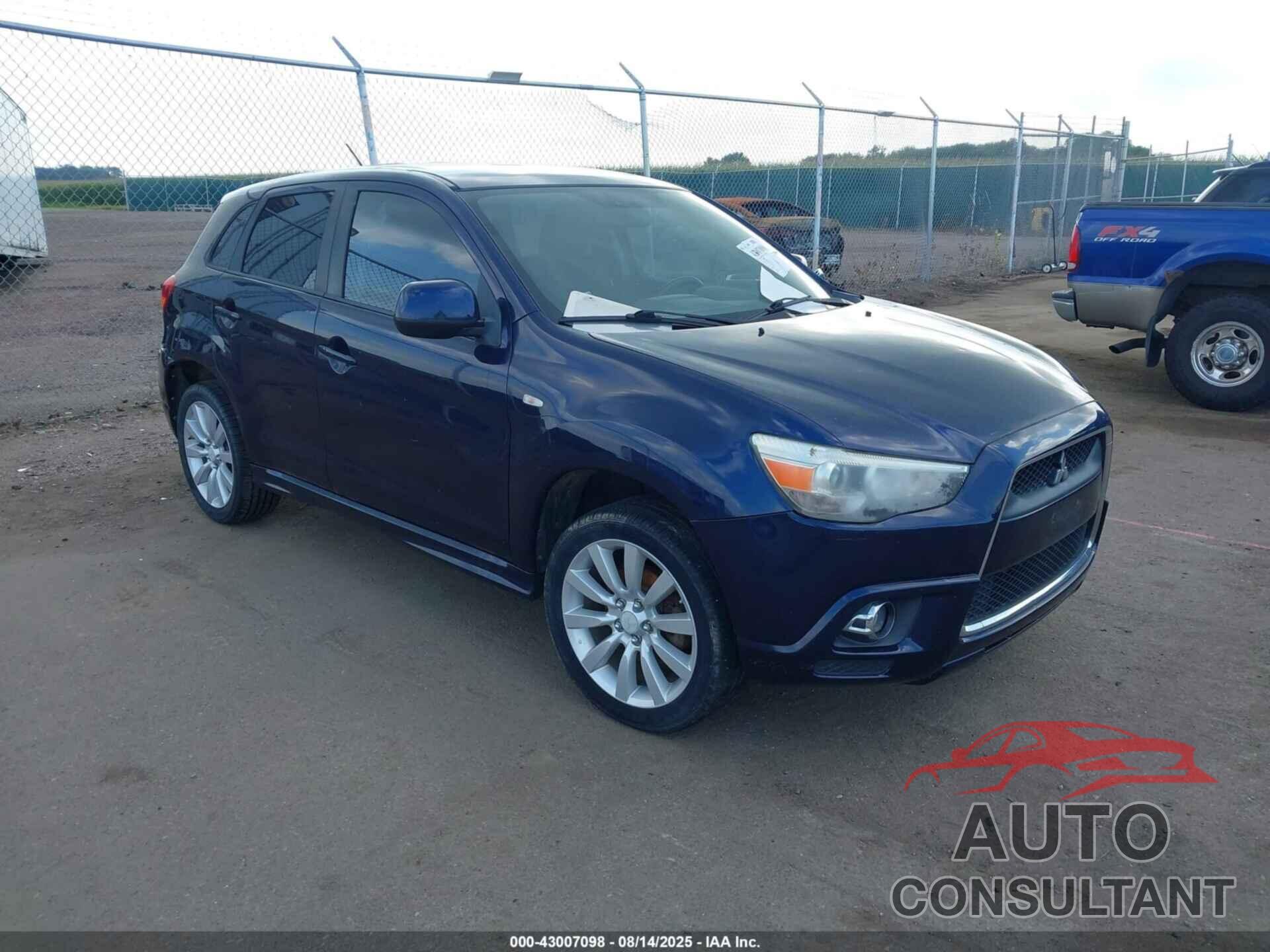 MITSUBISHI OUTLANDER SPORT 2011 - JA4AR4AU7BZ020578