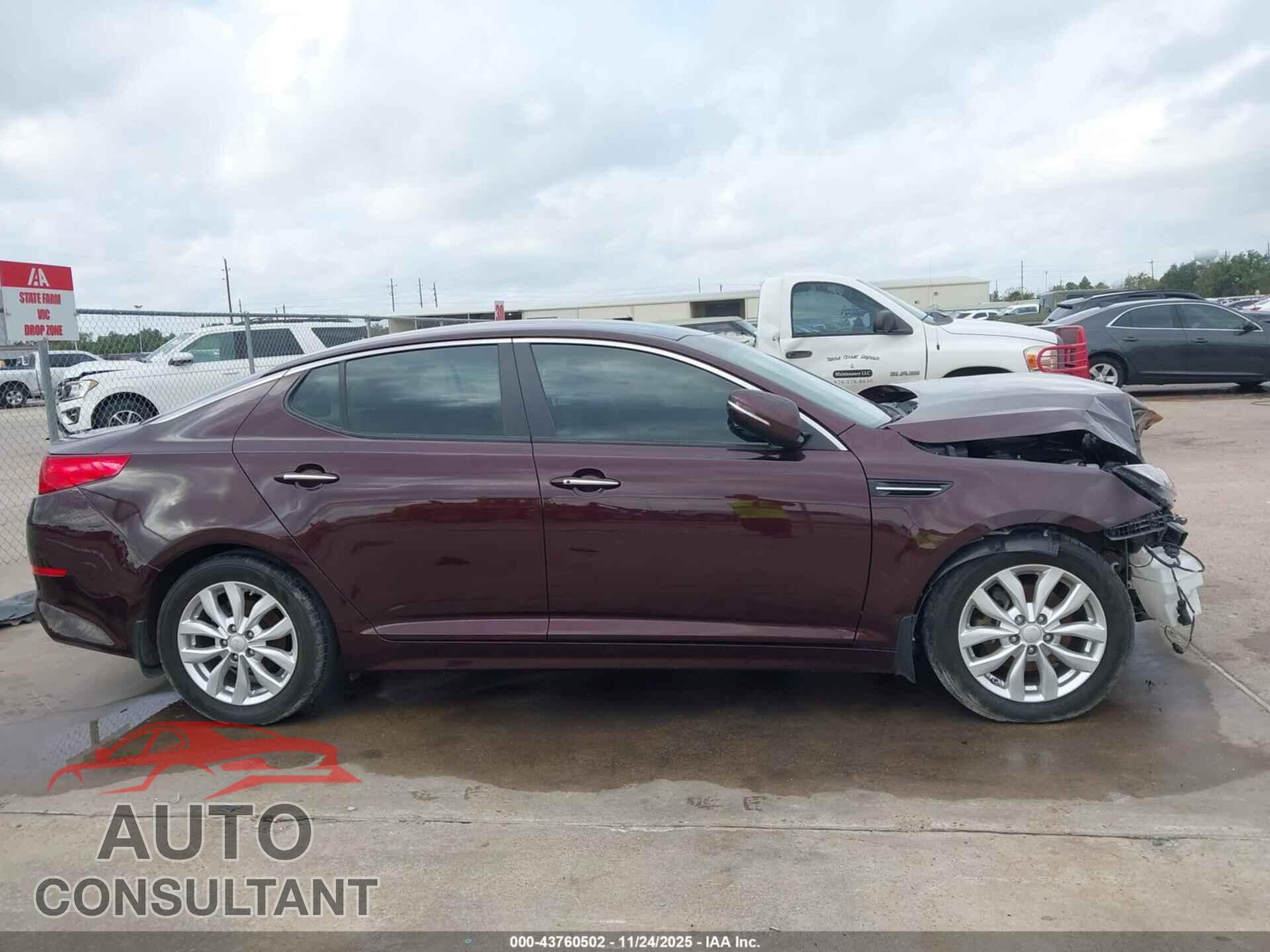 KIA OPTIMA 2014 - 5XXGN4A72EG325516