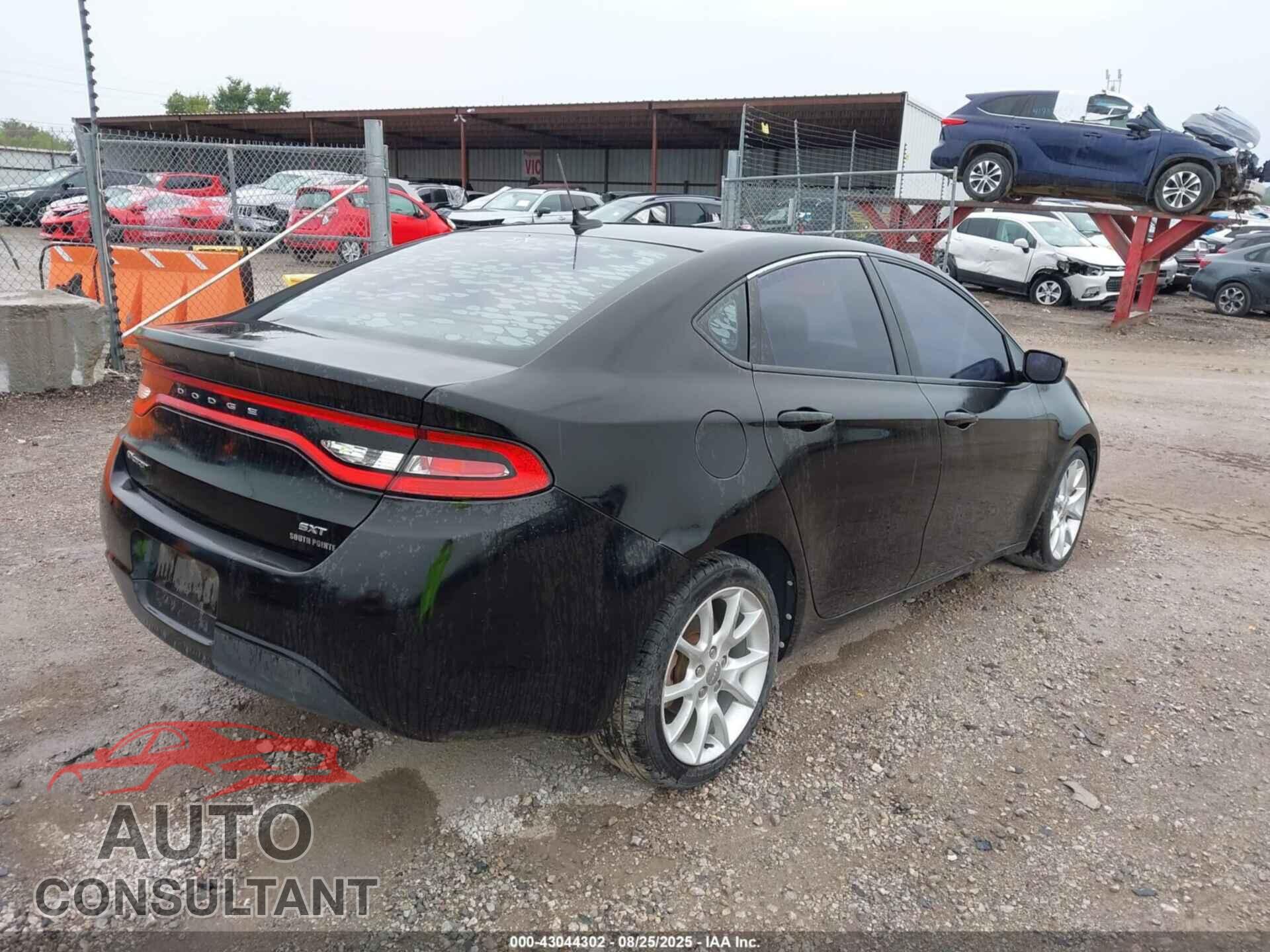 DODGE DART 2013 - 1C3CDFBA2DD206210