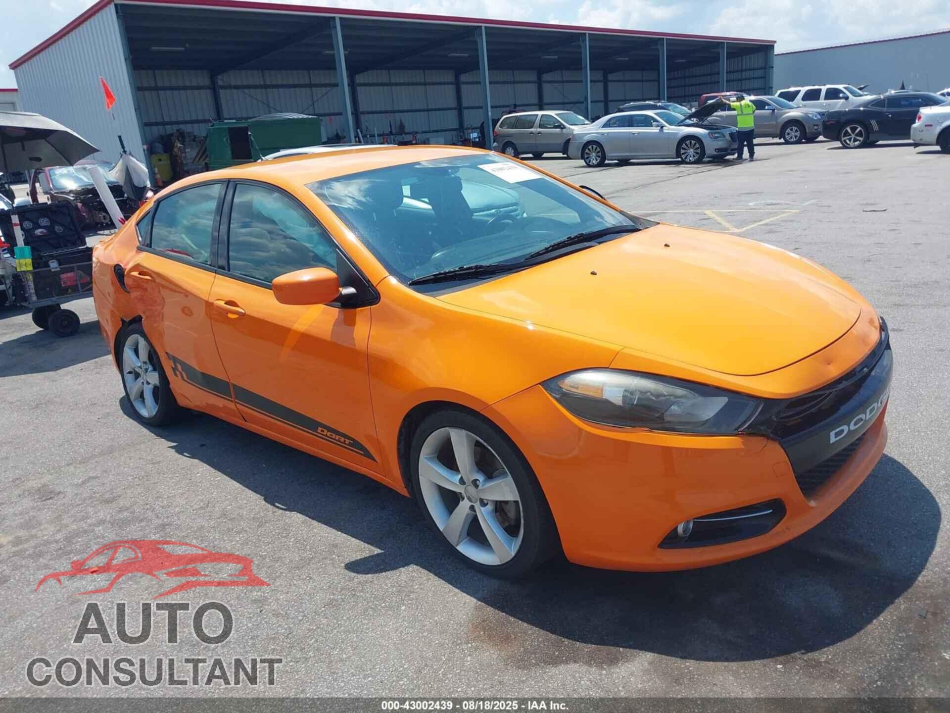DODGE DART 2014 - 1C3CDFBB2ED825416
