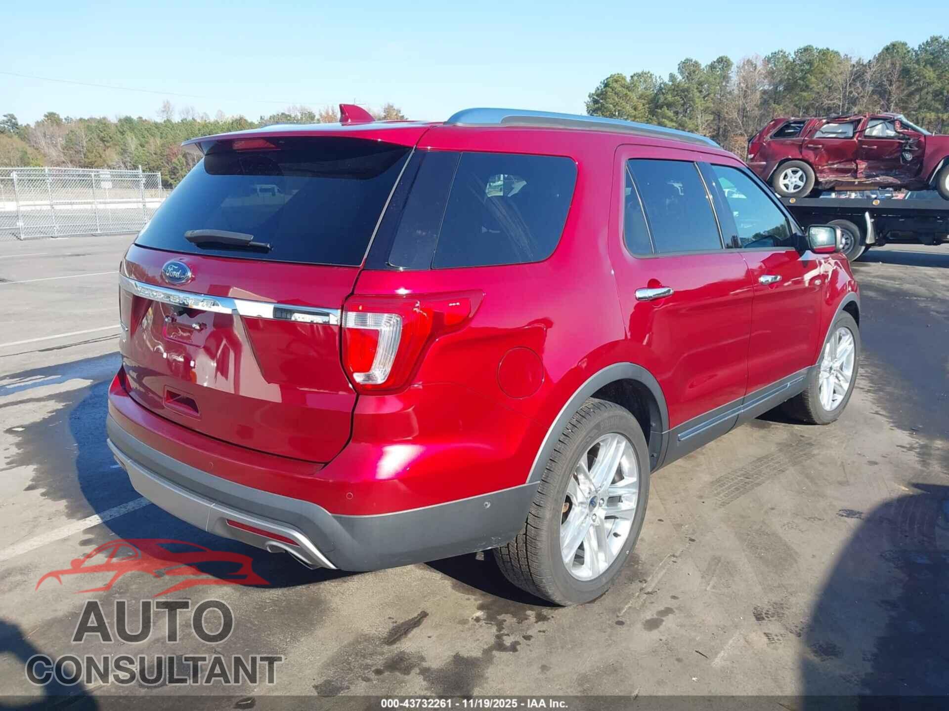 FORD EXPLORER 2017 - 1FM5K7F88HGB87072