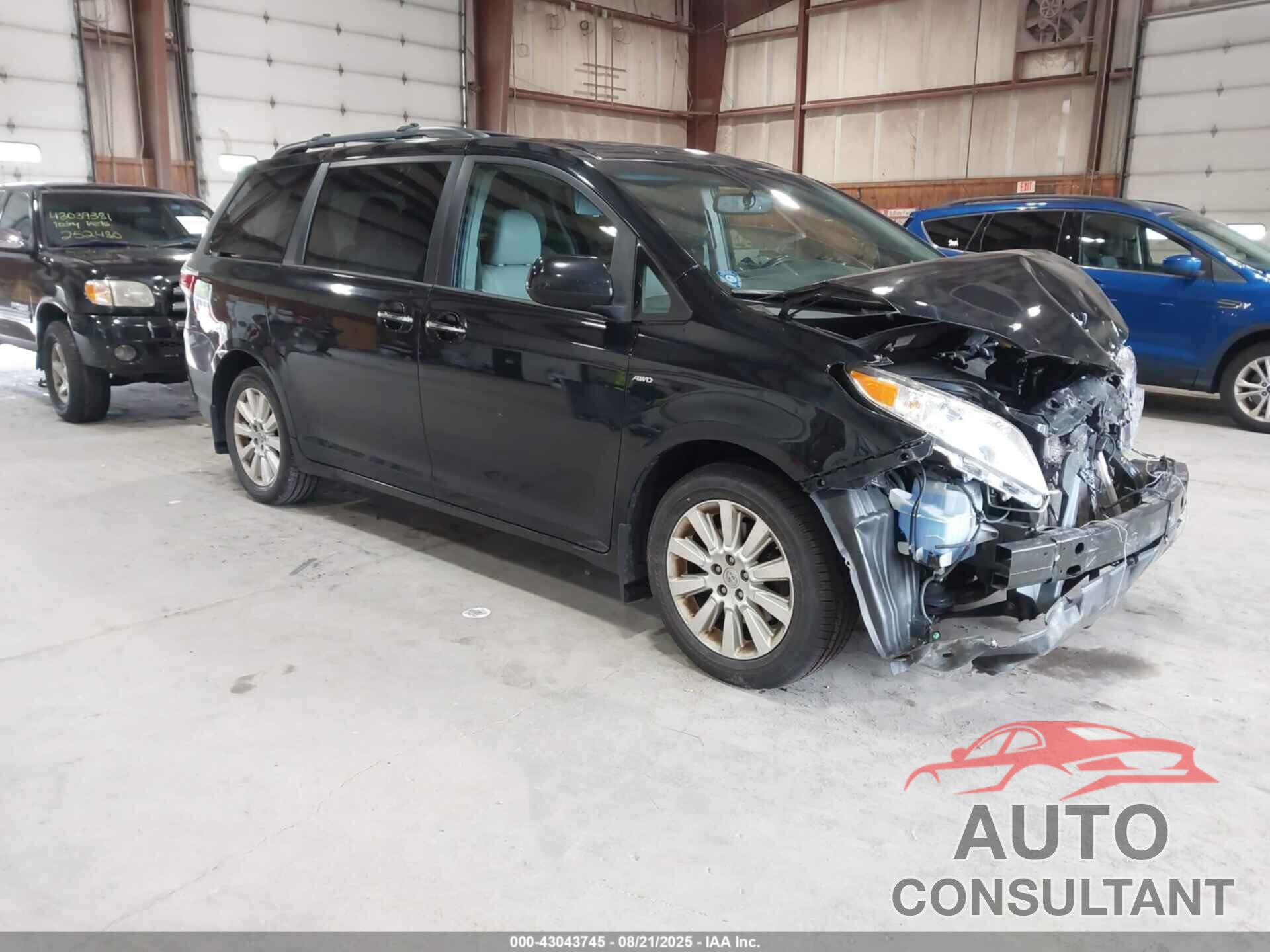 TOYOTA SIENNA 2016 - 5TDDK3DC9GS132909