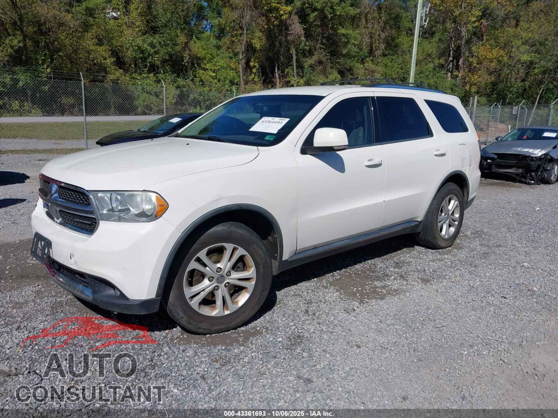 DODGE DURANGO 2011 - 1D4RE4GG2BC693581