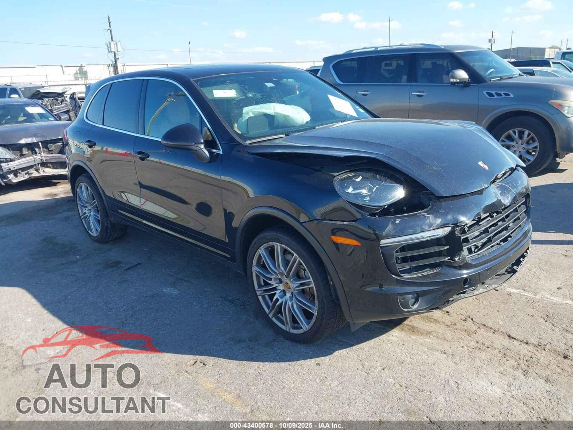 PORSCHE CAYENNE 2015 - WP1AB2A21FLA60112