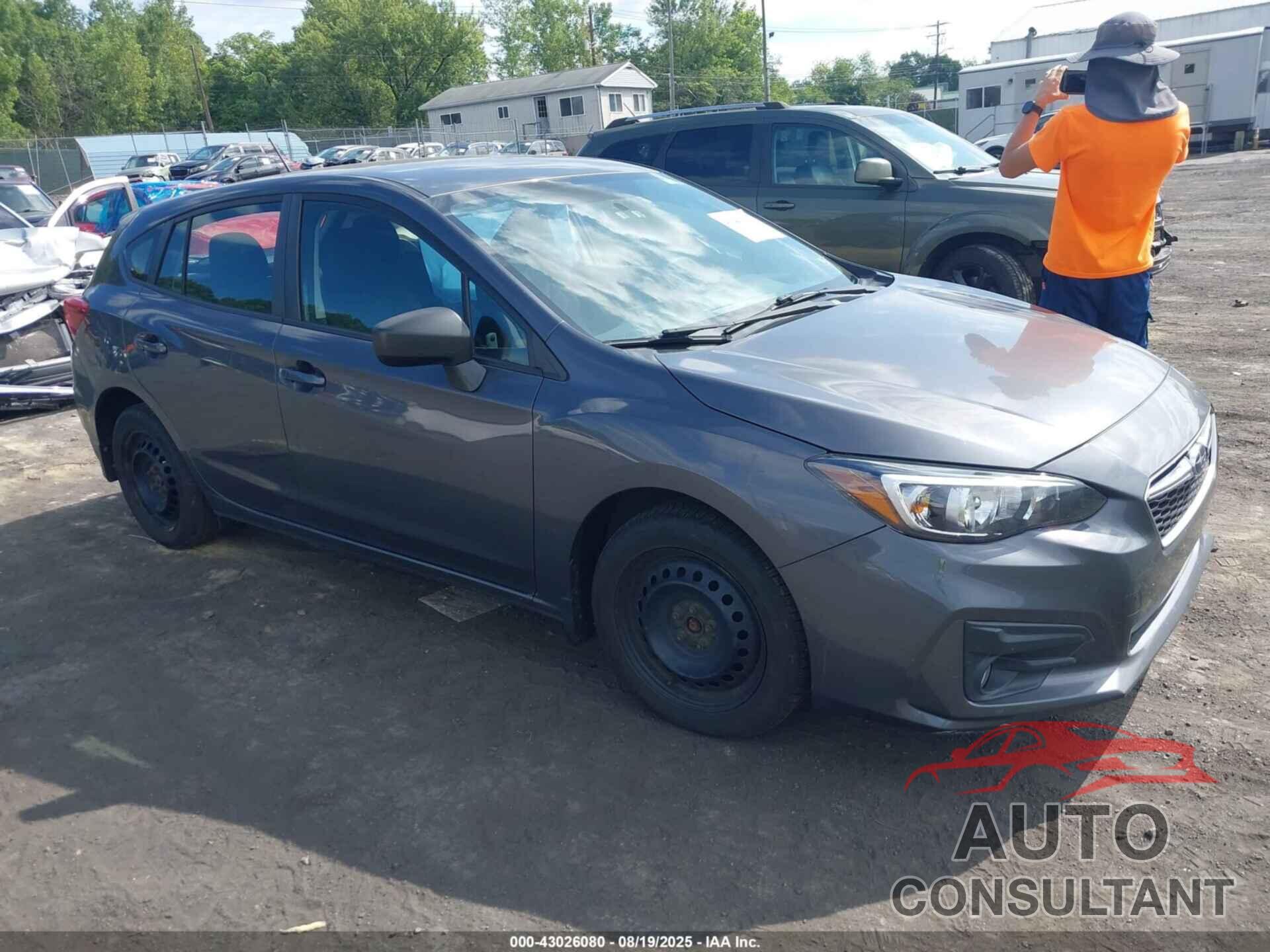 SUBARU IMPREZA 2018 - 4S3GTAA67J3745097