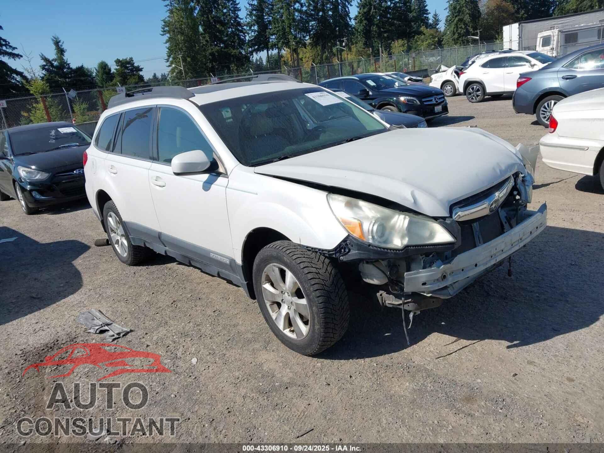 SUBARU OUTBACK 2010 - 4S4BREKC8A2327962