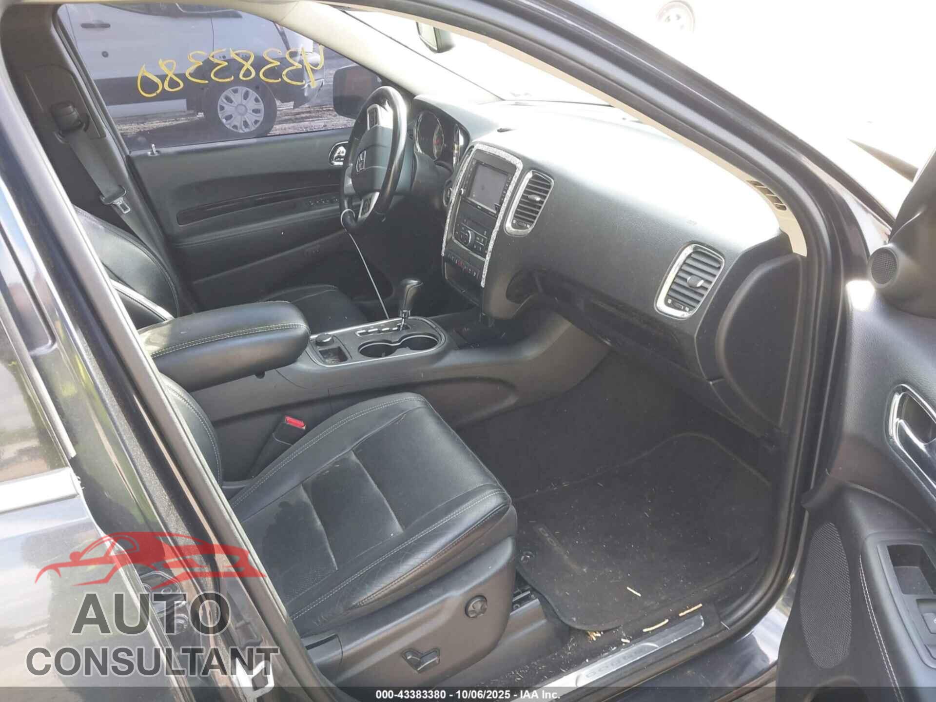 DODGE DURANGO 2012 - 1C4SDJET8CC278735