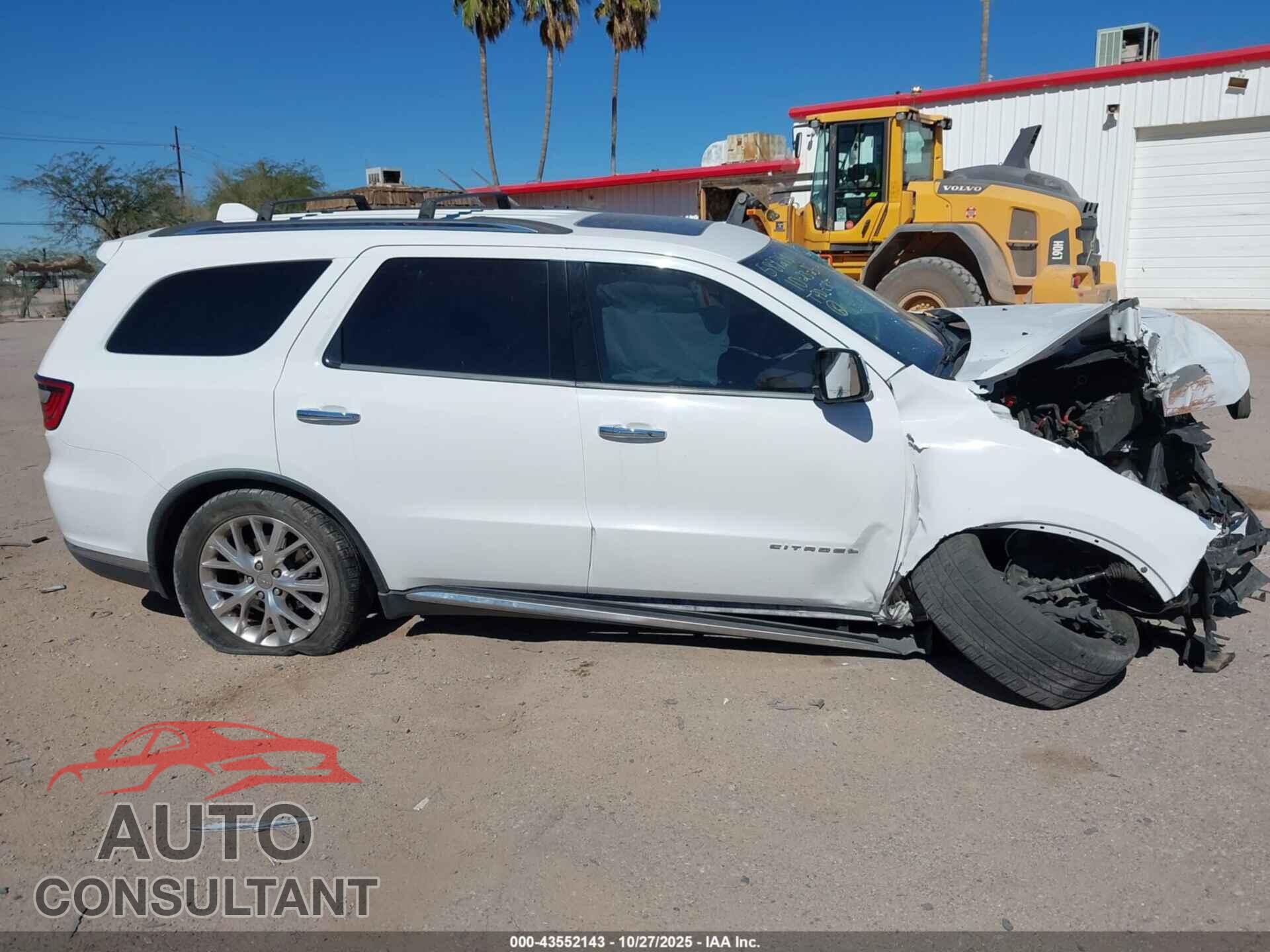 DODGE DURANGO 2015 - 1C4RDHEG6FC127634