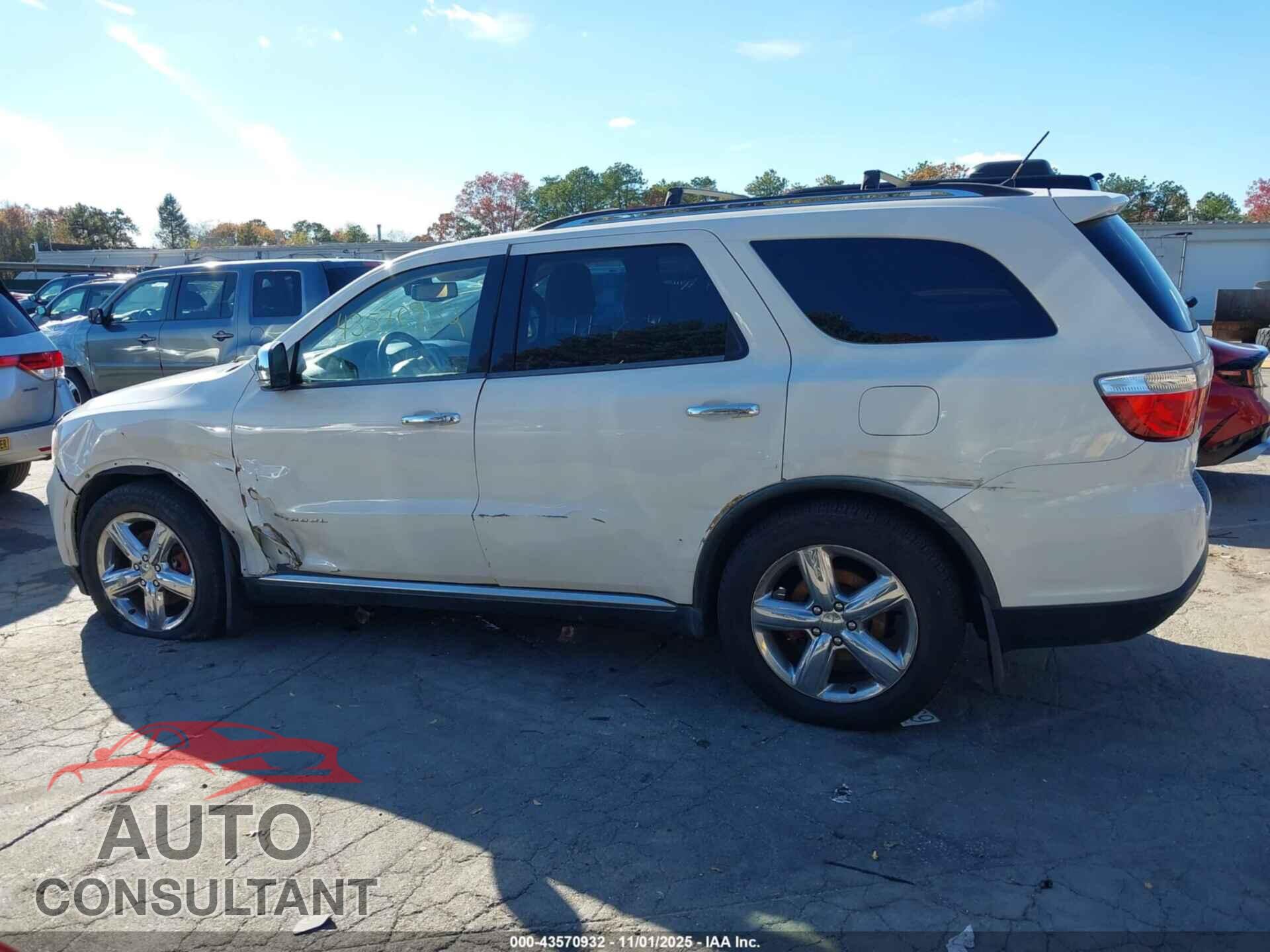 DODGE DURANGO 2011 - 1D4SE5GT9BC693193