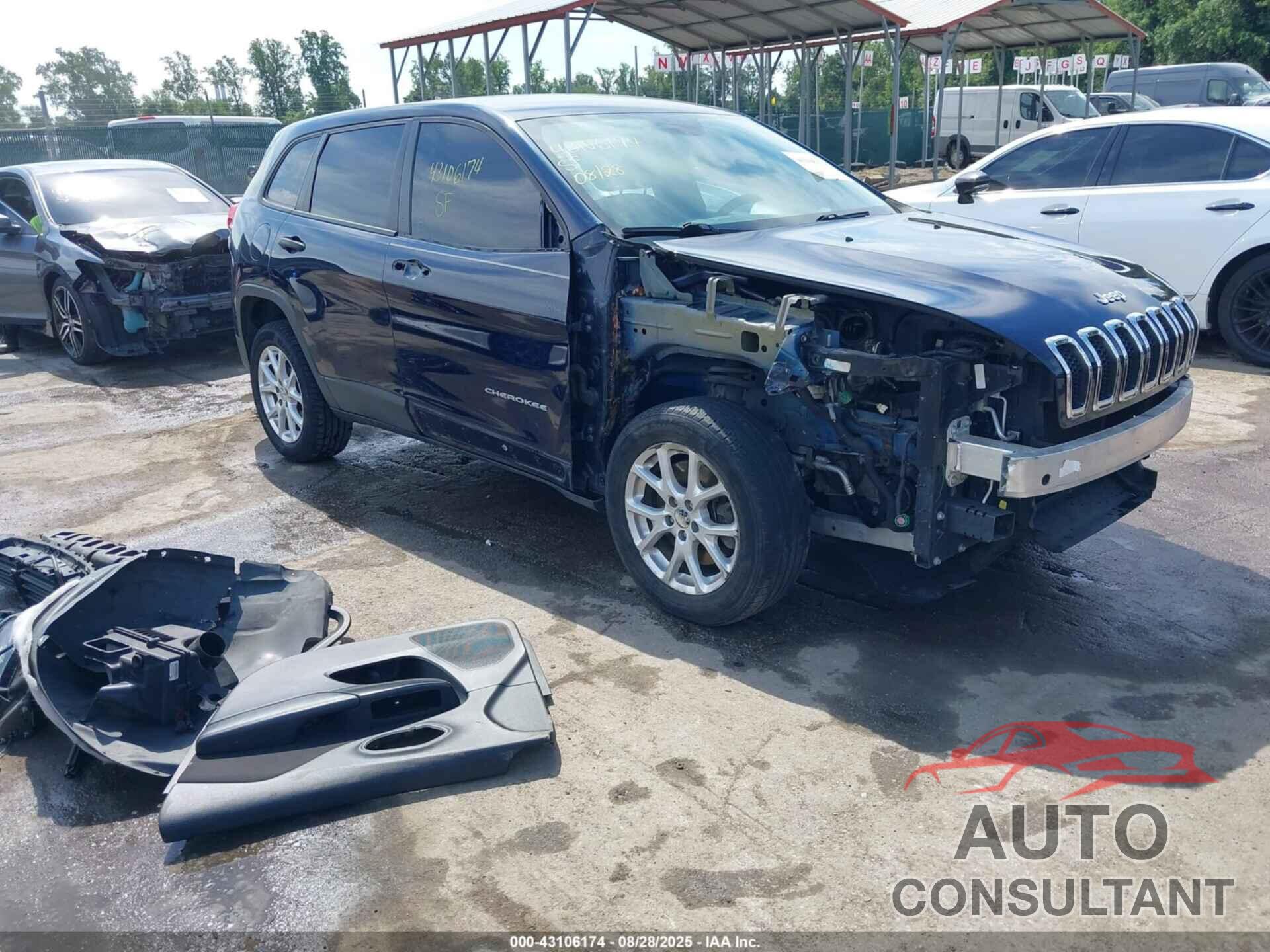 JEEP CHEROKEE 2016 - 1C4PJLAB9GW116365