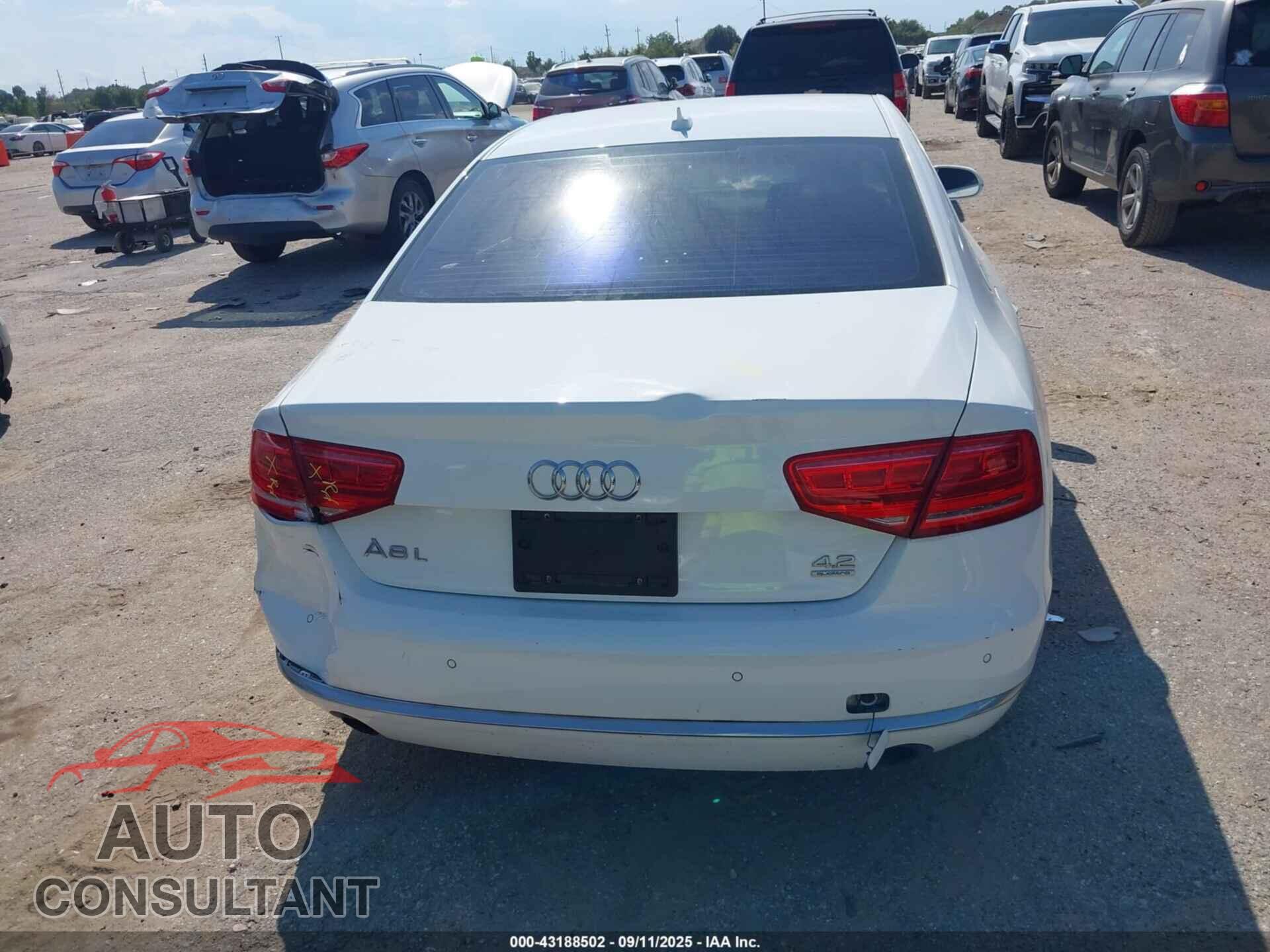 AUDI A8 L 2012 - WAURVAFD1CN017614