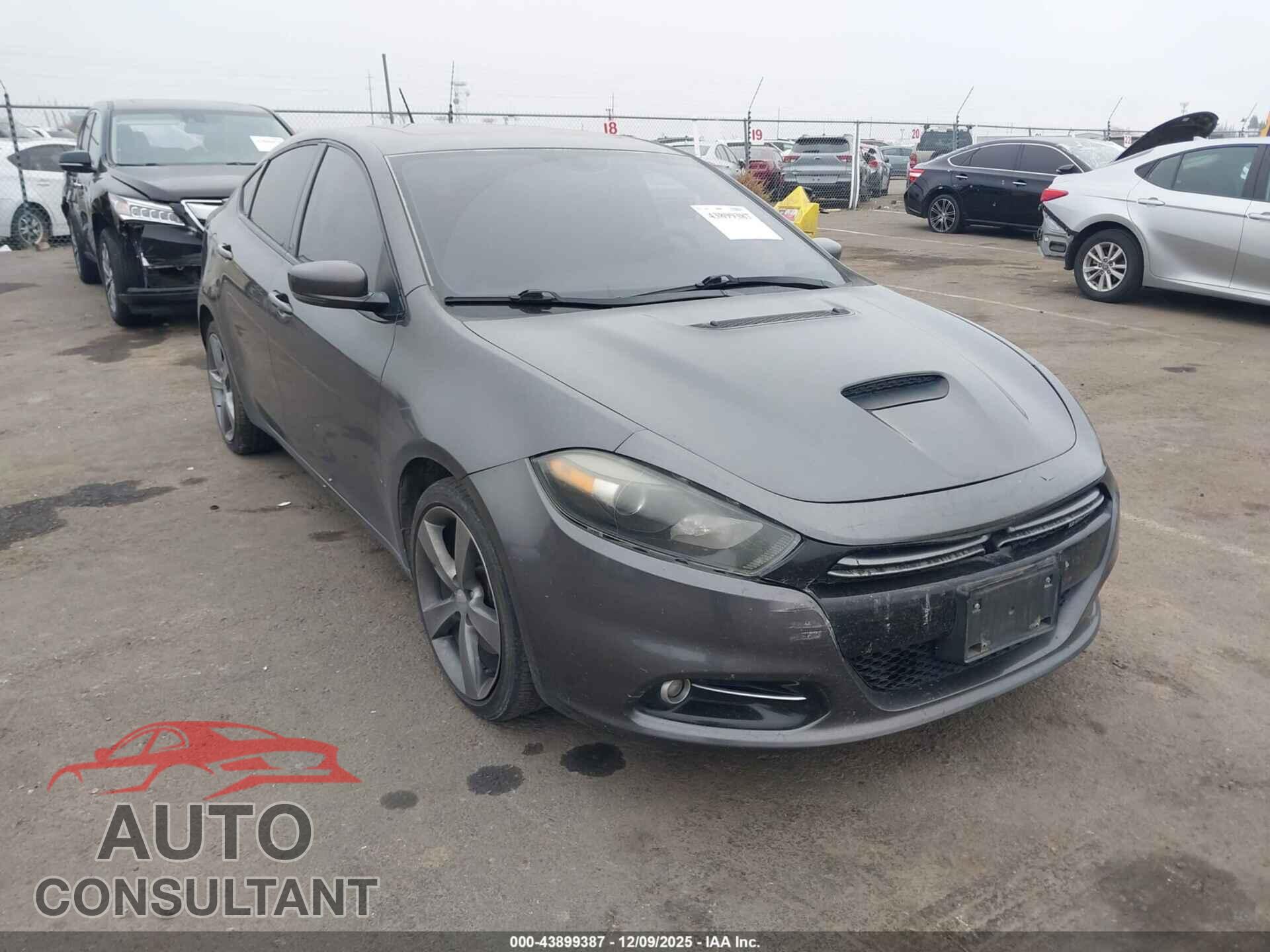 DODGE DART 2016 - 1C3CDFEB7GD592664