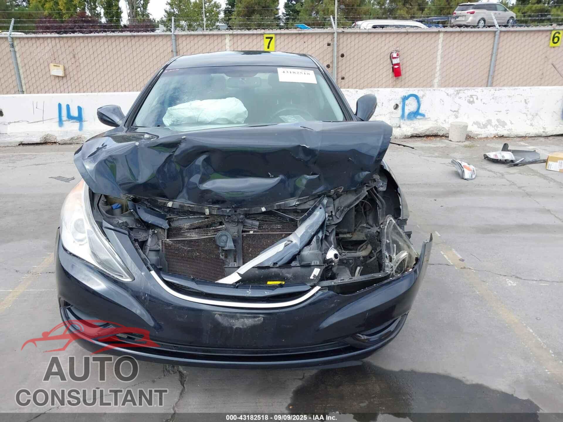 HYUNDAI SONATA 2012 - 5NPEB4AC8CH490761
