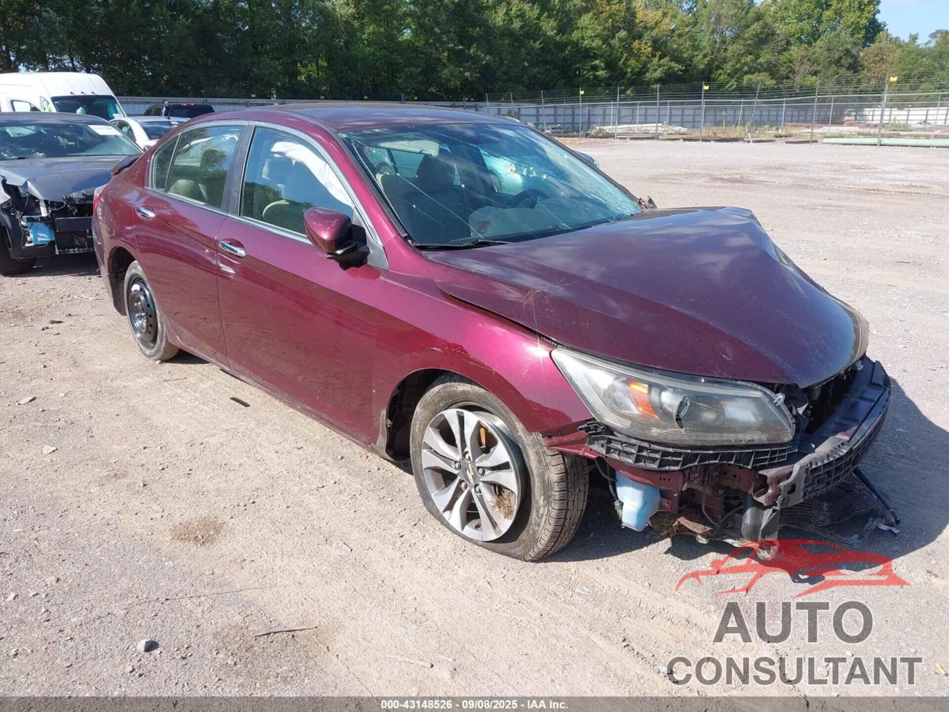 HONDA ACCORD 2013 - 1HGCR2F35DA109622