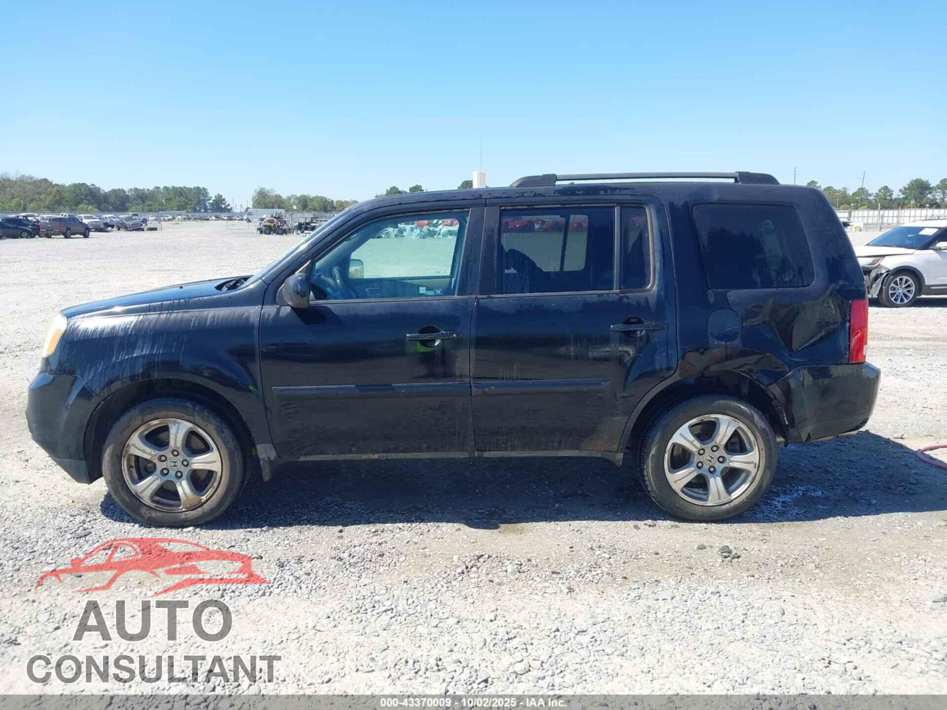 HONDA PILOT 2012 - 5FNYF3H52CB003698