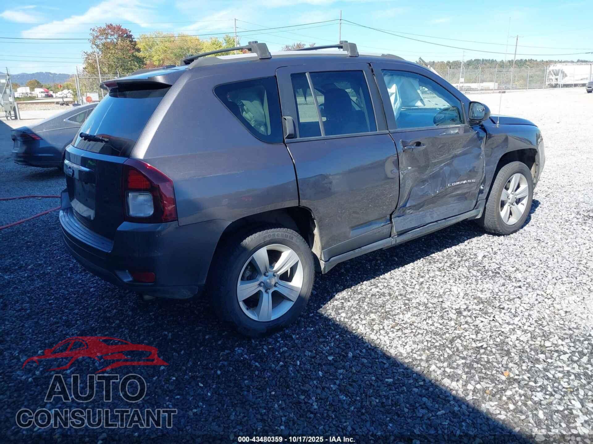 JEEP COMPASS 2017 - 1C4NJDBBXHD169908