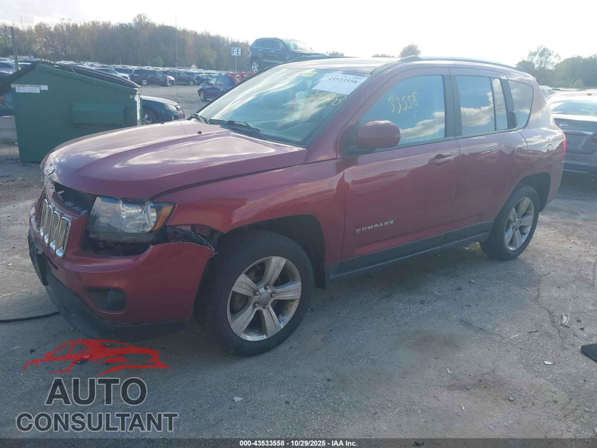 JEEP COMPASS 2014 - 1C4NJDEB4ED784865