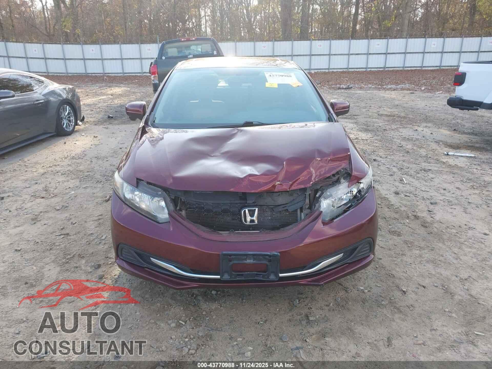 HONDA CIVIC 2014 - 19XFB2F88EE024400