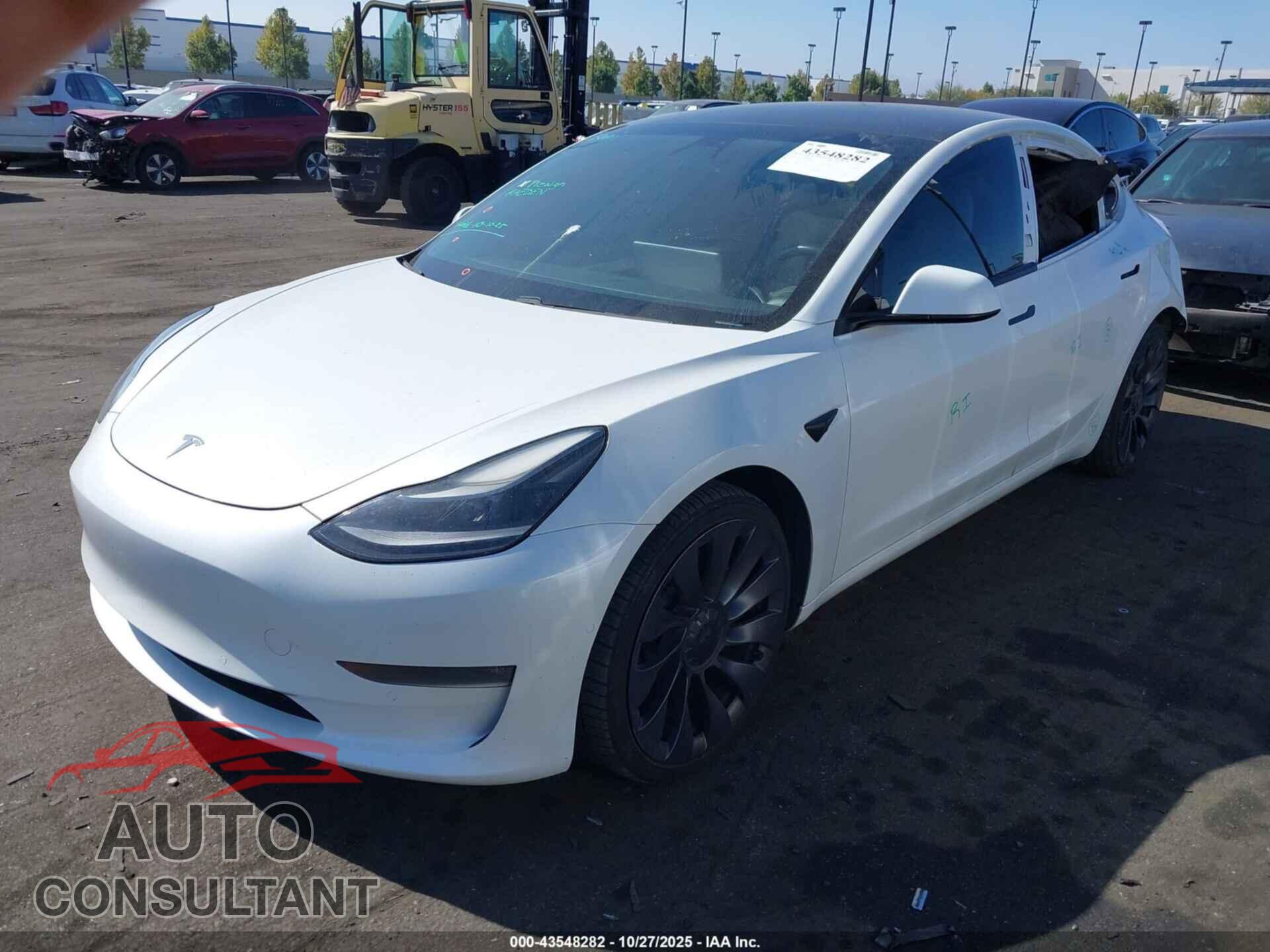 TESLA MODEL 3 2021 - 5YJ3E1EC4MF914489