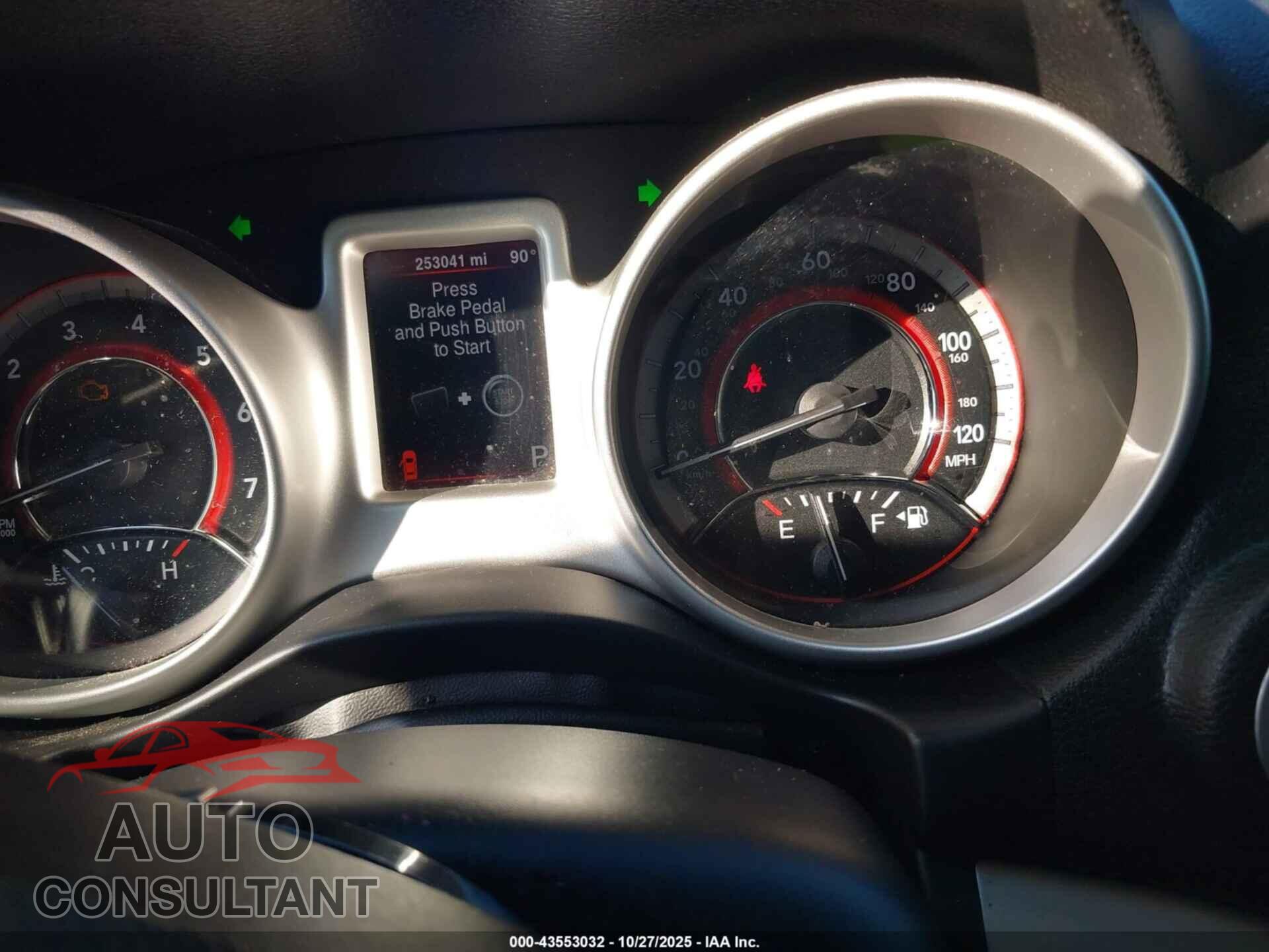 DODGE JOURNEY 2015 - 3C4PDCABXFT736153
