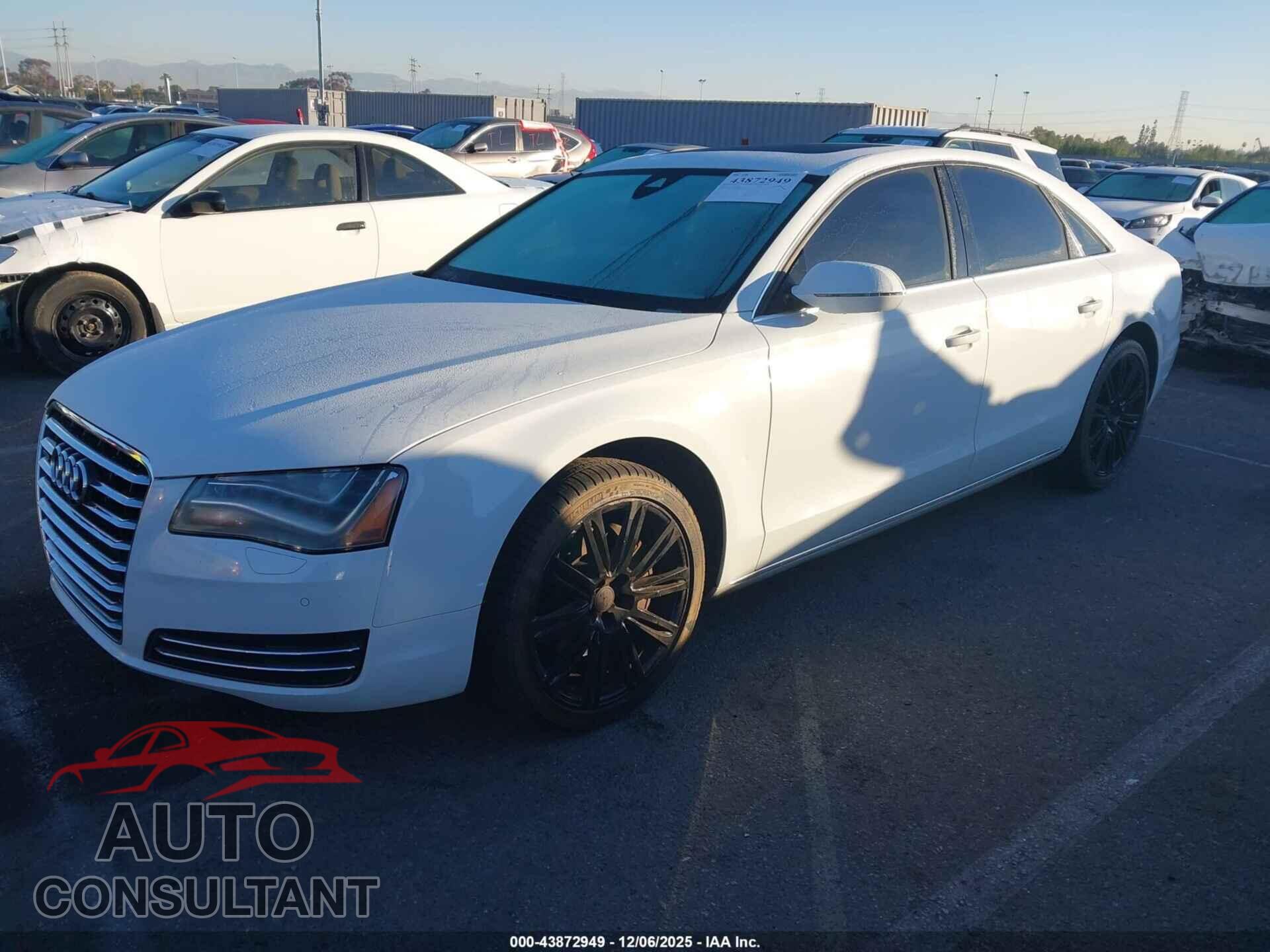 AUDI A8 2013 - WAUAGAFD0DN016589