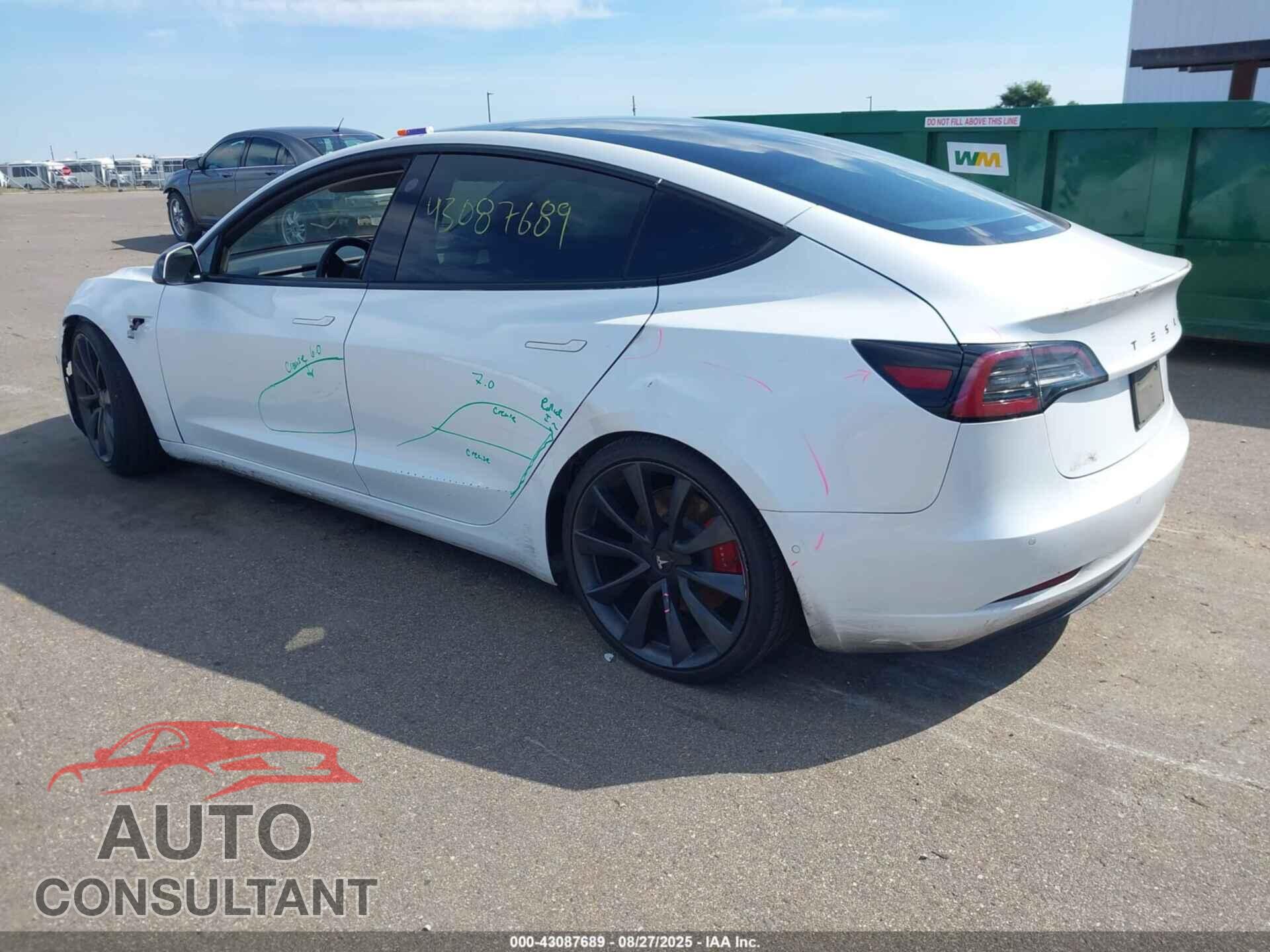 TESLA MODEL 3 2020 - 5YJ3E1EC4LF641391
